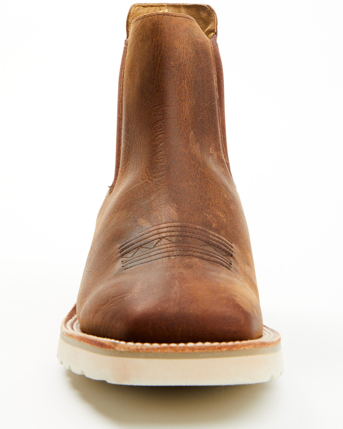 Horse Power Men's Distressed Chelsea Boots - Square Toe