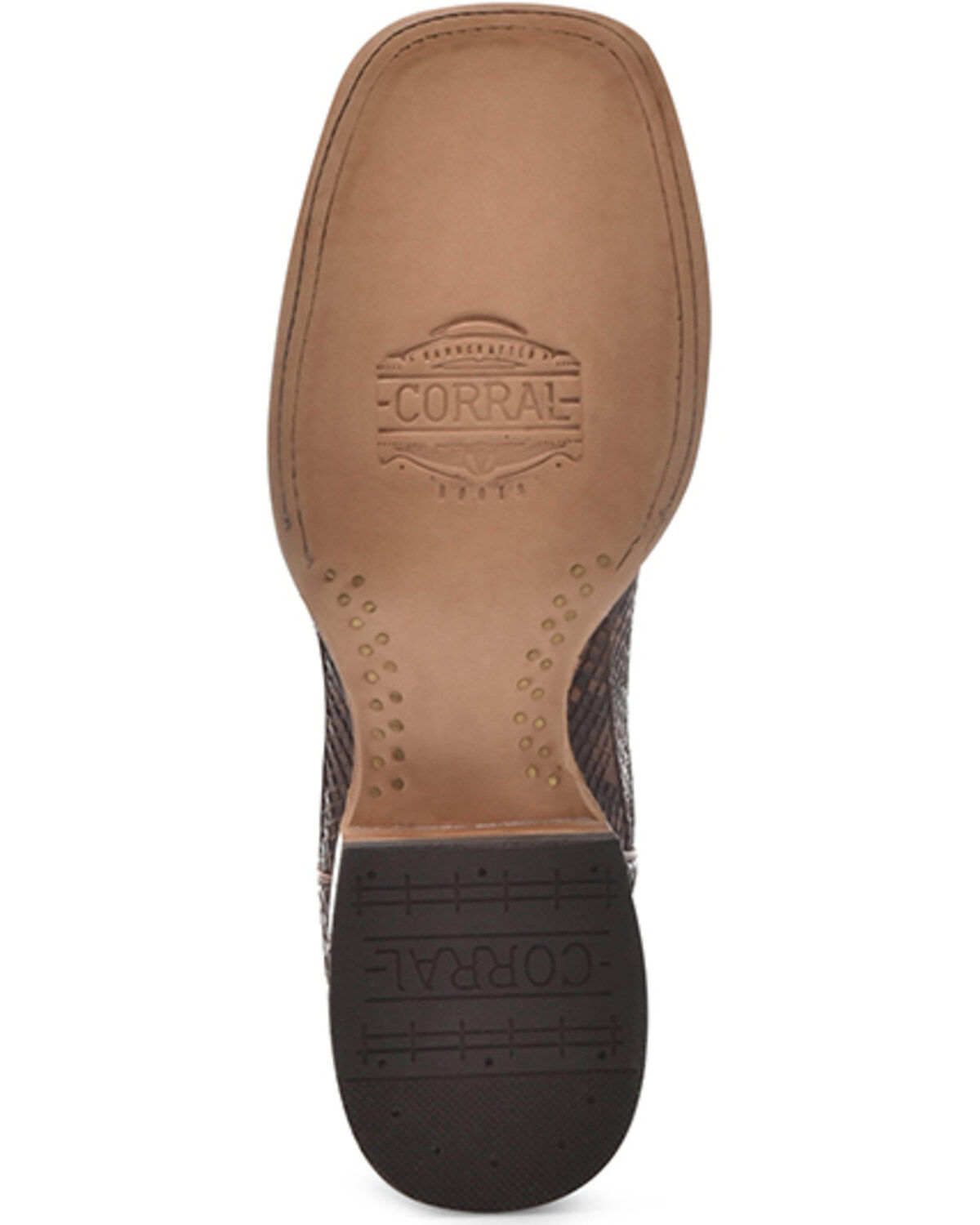 Corral Men's Exotic Python Western Boots - Broad Square Toe