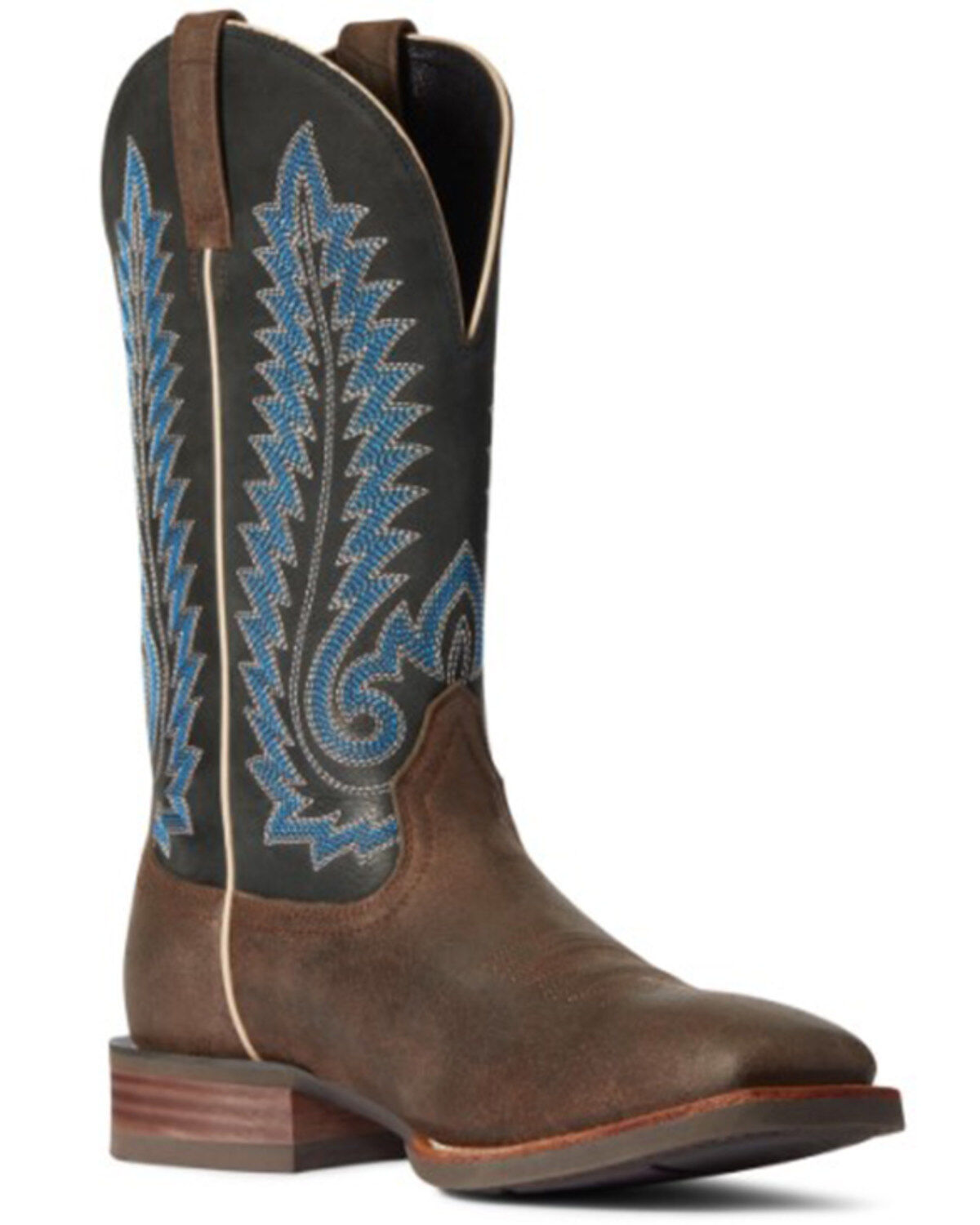 Ariat Men's Creston Western Performance Boots - Broad Square Toe