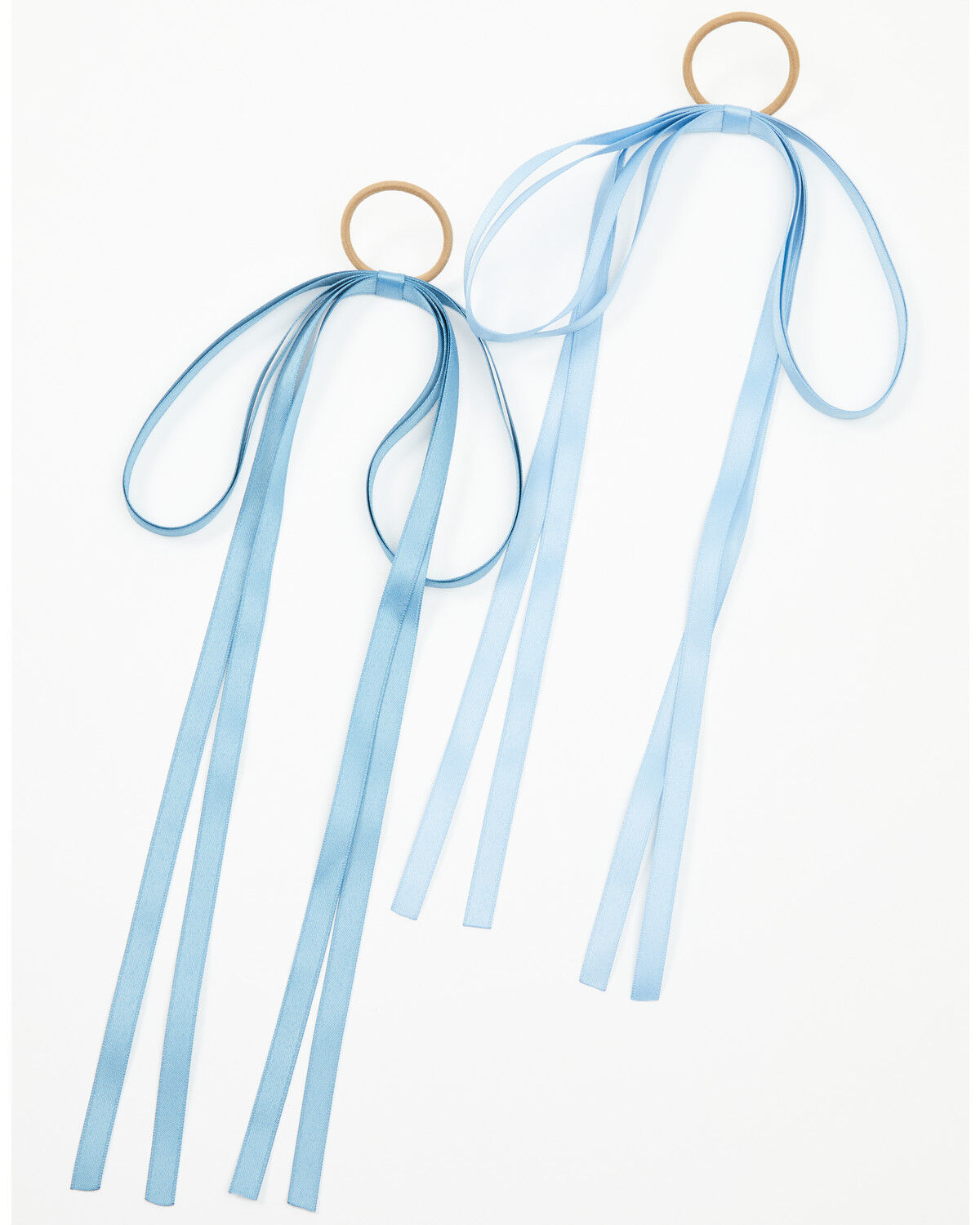 Shyanne Women's Long Ribbon Bow Hair Ties - 2 Piece