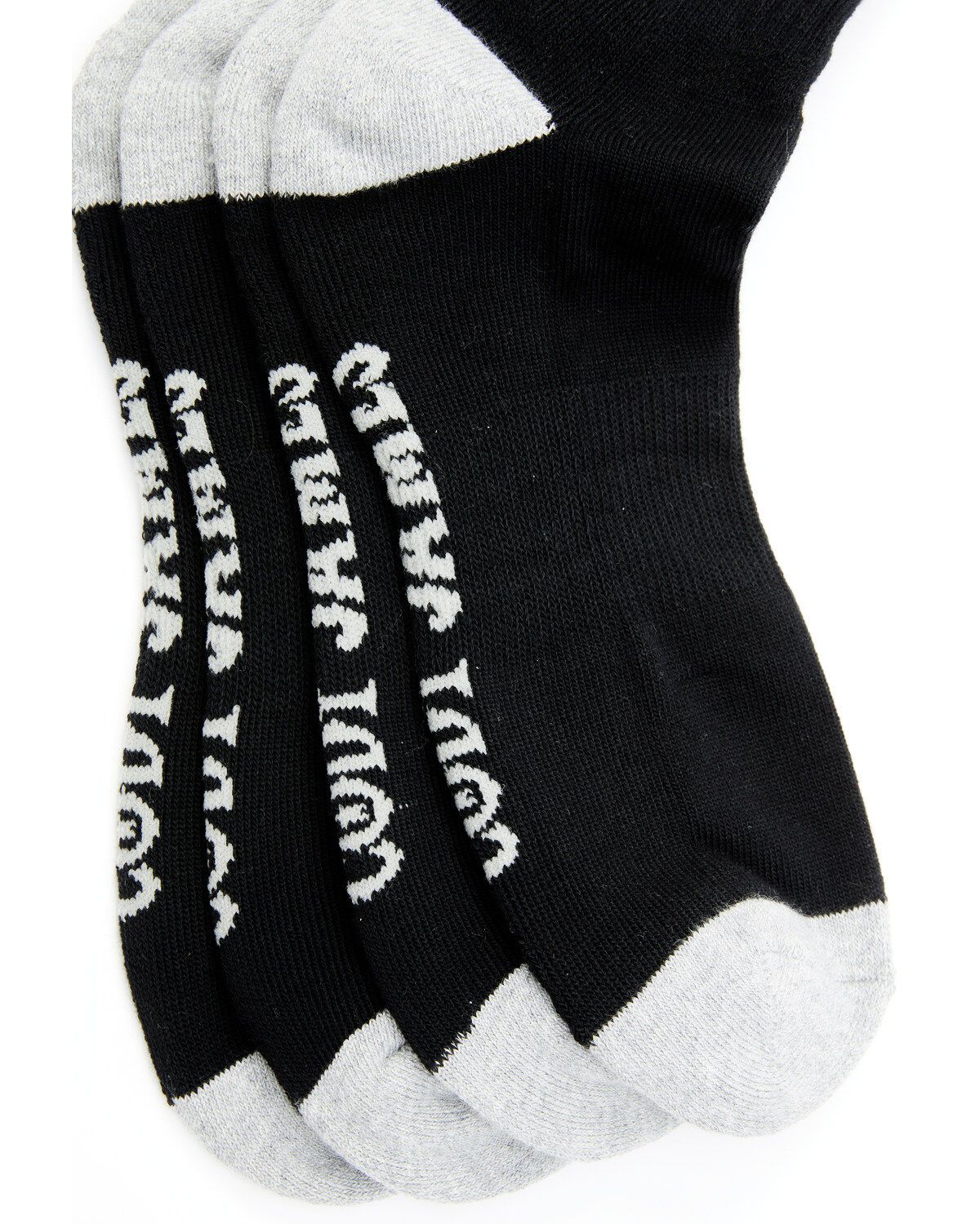 Cody James Men's Crew Socks With Moisture Management - 2 Pack