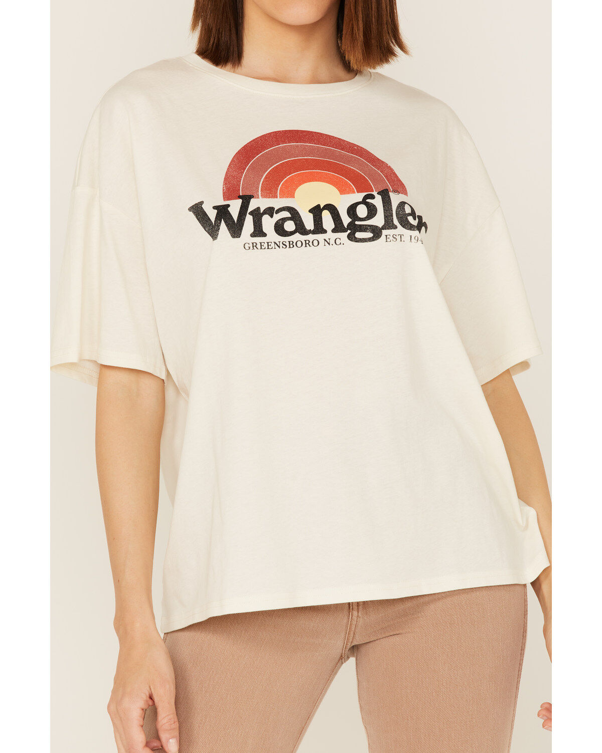 Wrangler Women's Logo Girlfriend Tee