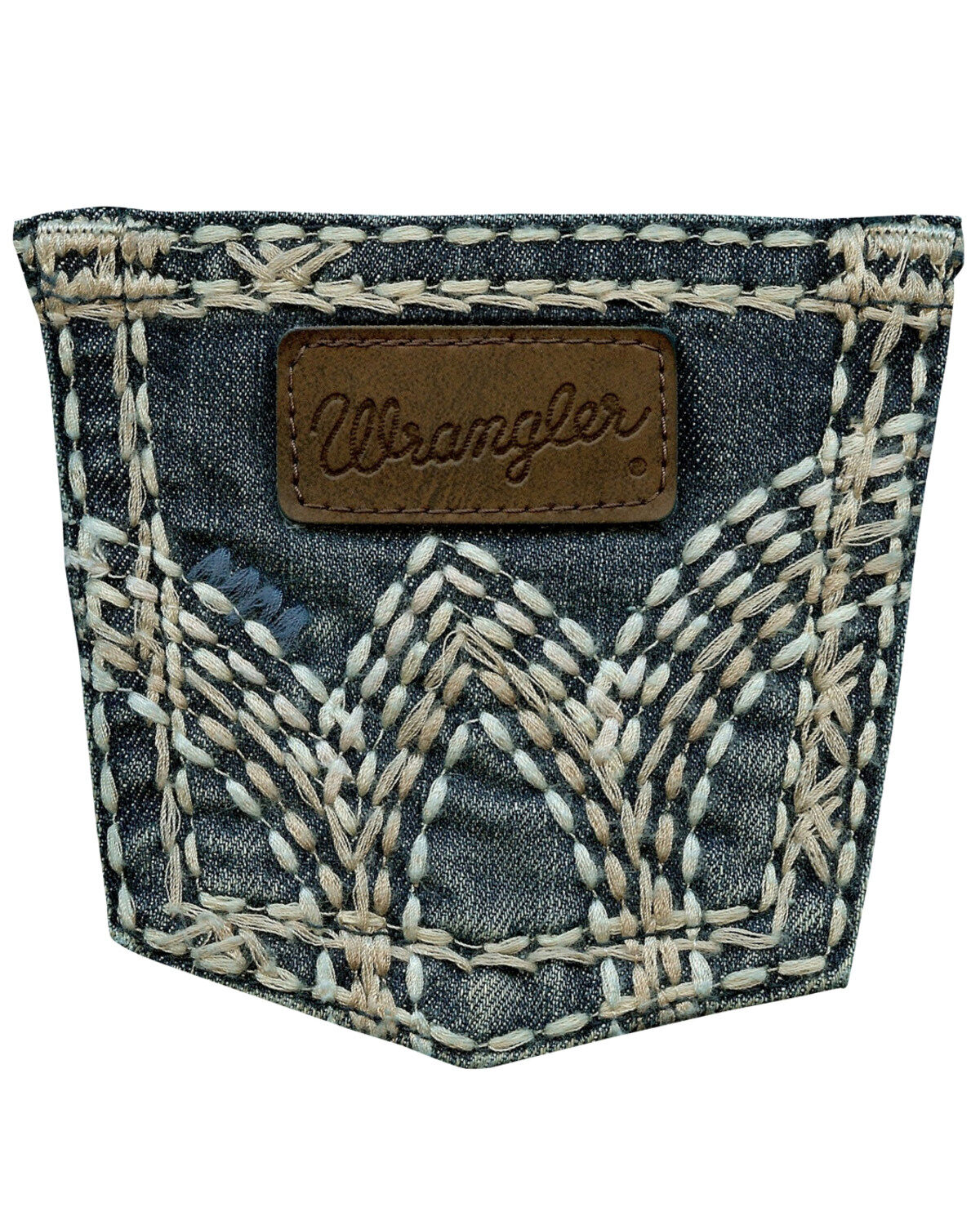 Wrangler Girls' Dark Wash Boot Cut Jeans