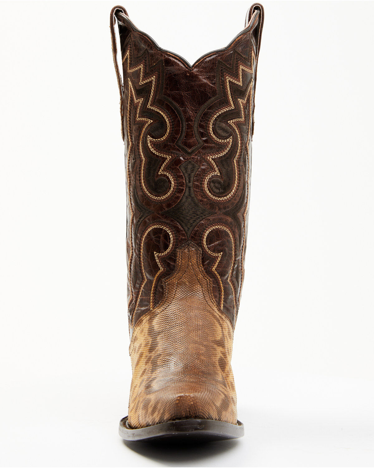 Dan Post Women's Karung Exotic Snake Western Boots - Snip Toe