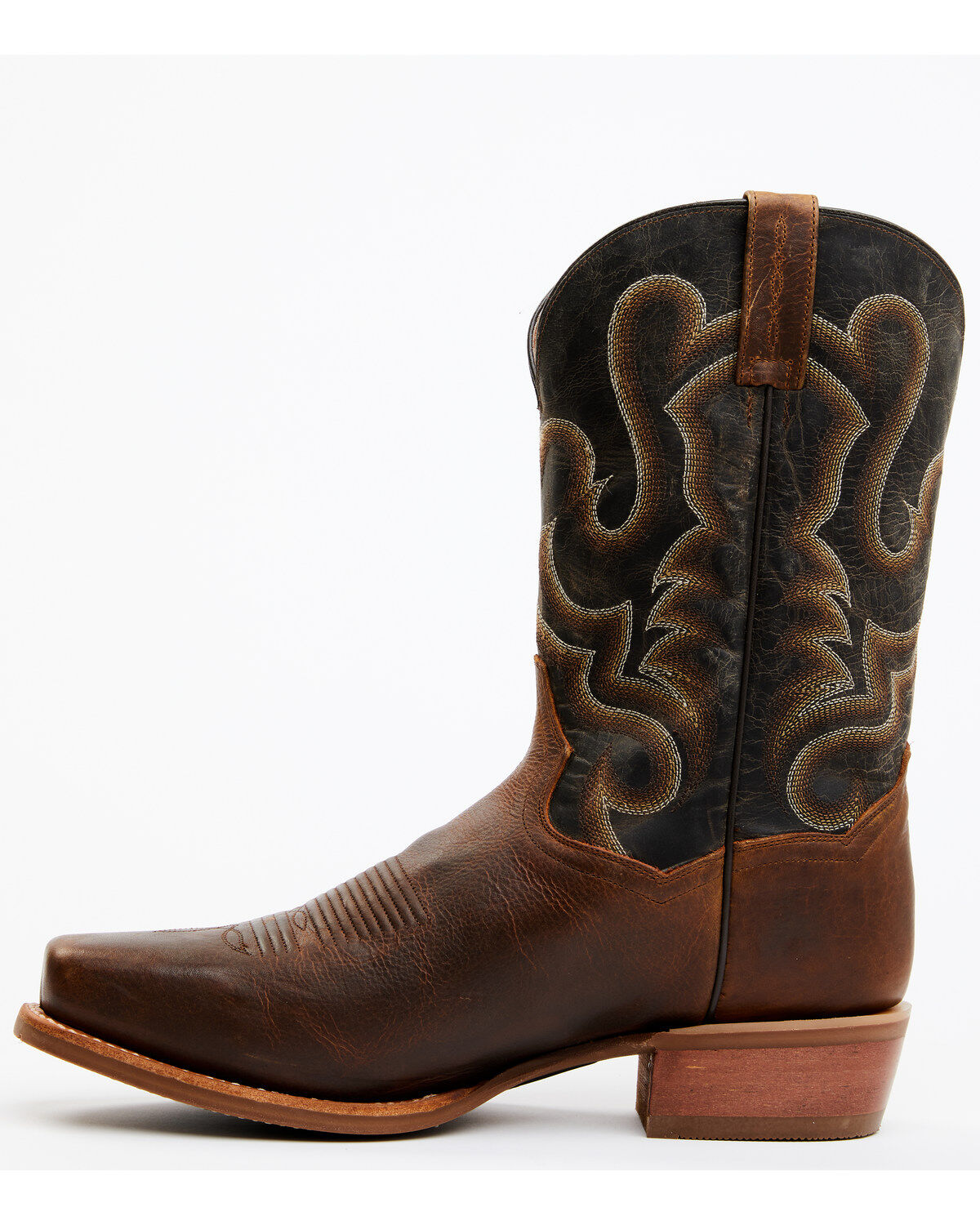Dan Post Men's Saddle Richland Western Boot - Square Toe