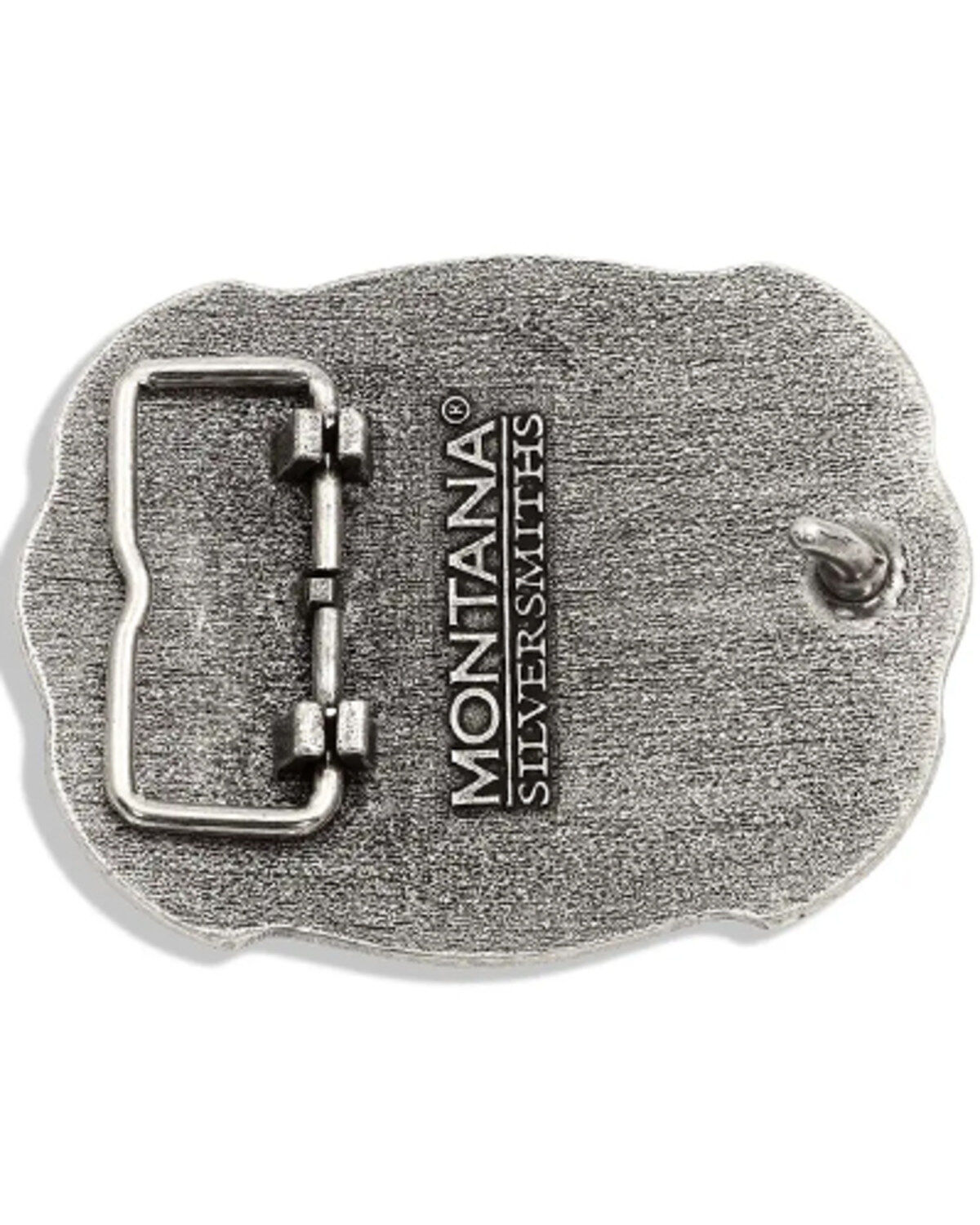 Montana Silversmiths Men's John Deere Scalloped Duo Belt Buckle