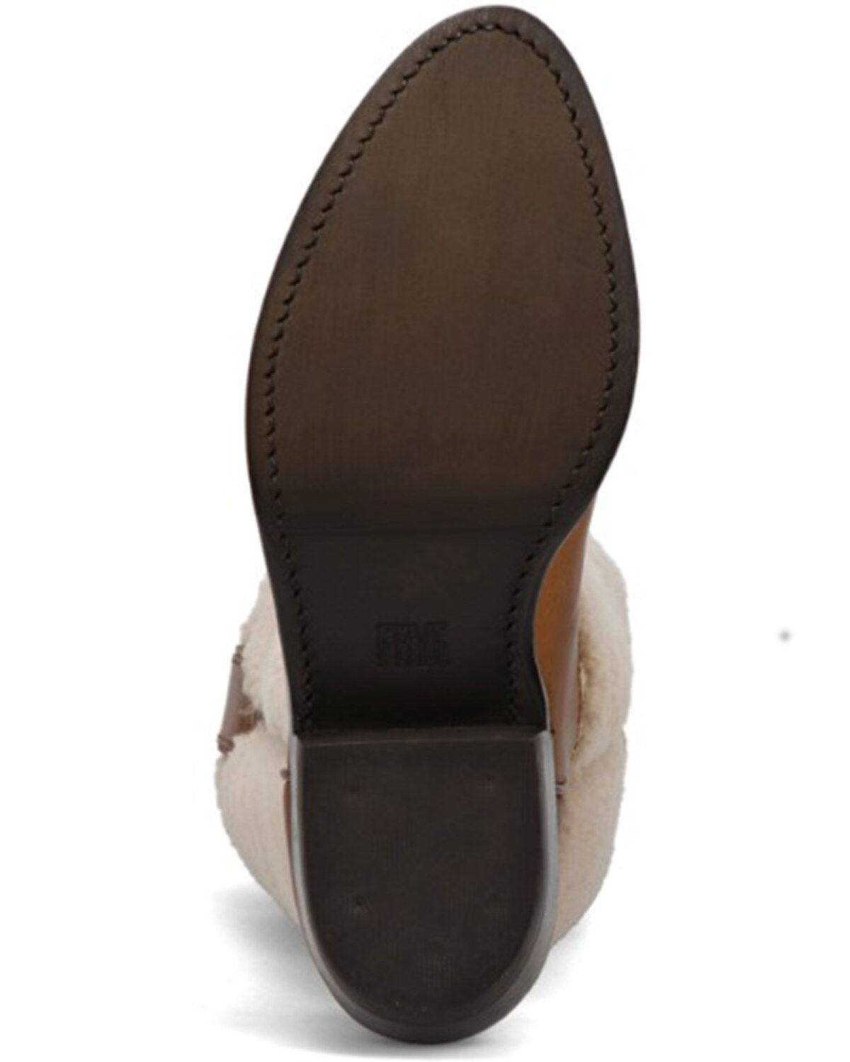 Frye Women's Billy Pull-On Shearling Western Boots - Round Toe