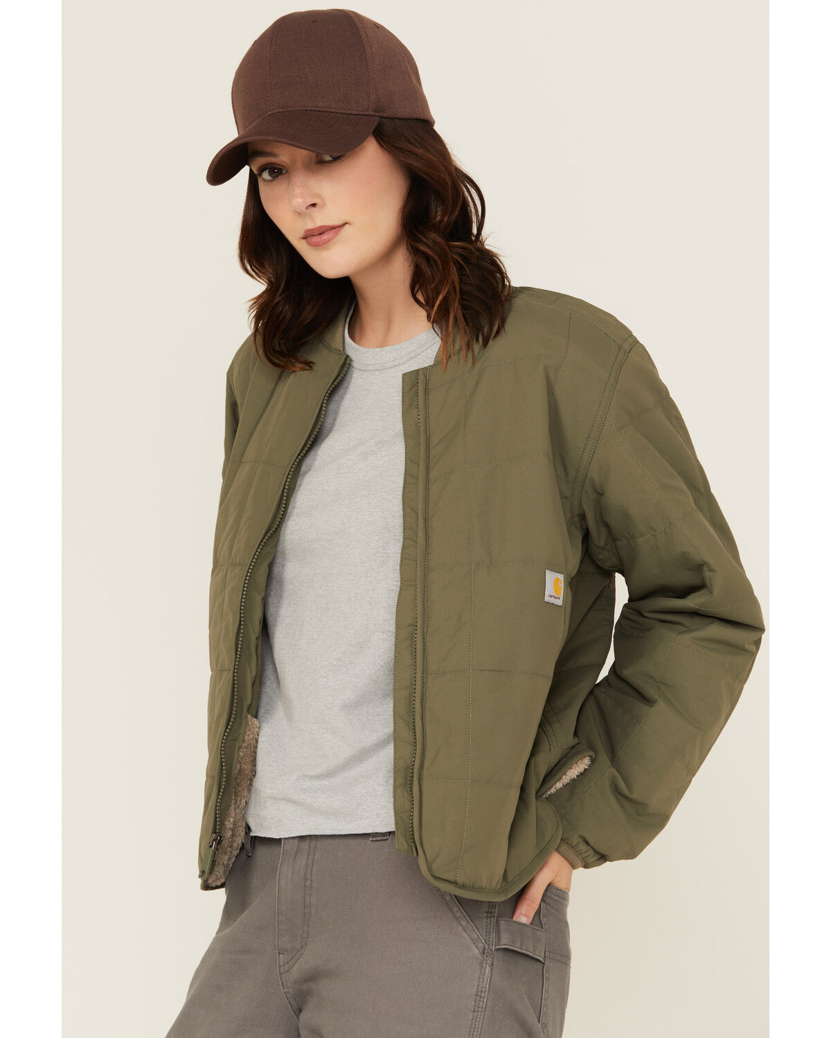 Carhartt Women's Rain Defender® Loose Fit Lightweight Insulated Jacket
