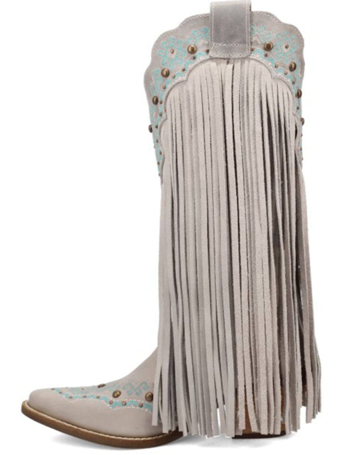 Dingo Women's Tequila Sunrise Fringe Western Boots - Snip Toe