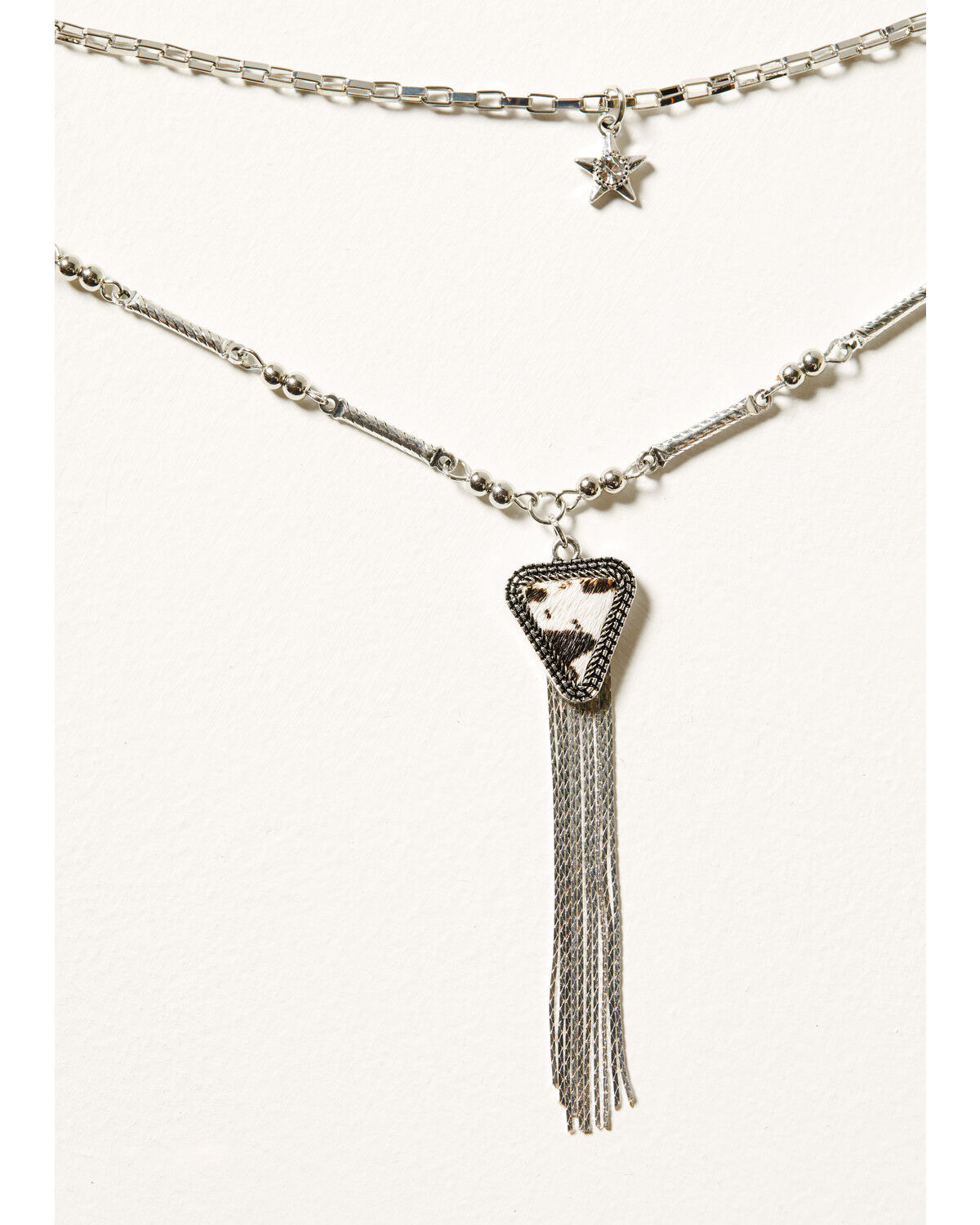 Shyanne Women's Multi-Layered Cowhide Necklace