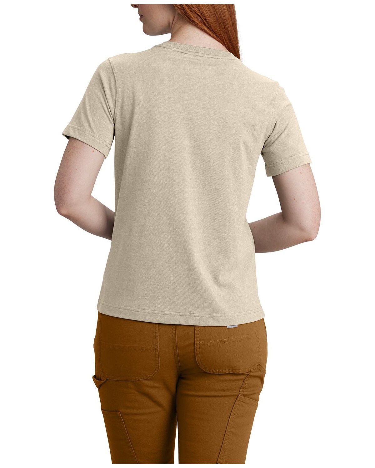 Carhartt Women's Relaxed Fit Lightweight Short Sleeve Pocket Tee