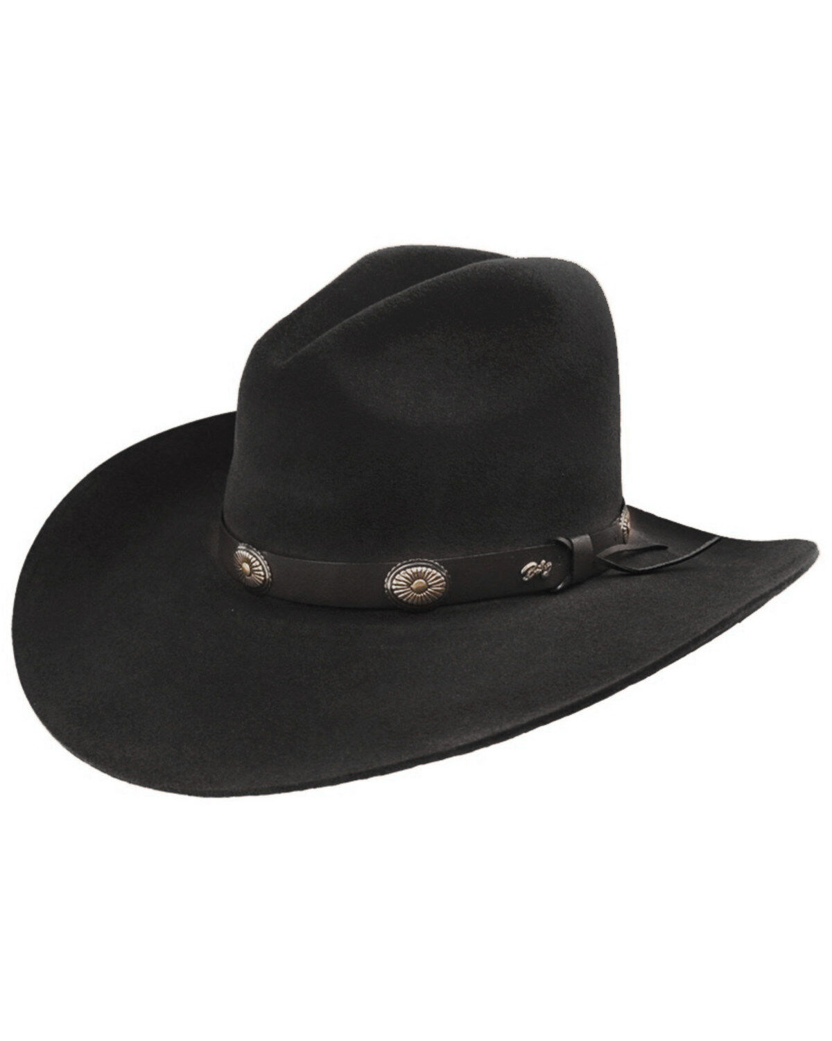 Bailey Men's Tombstone Black Western Hat