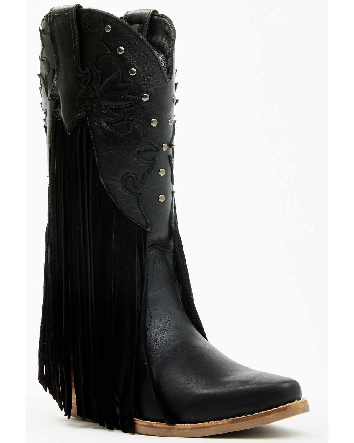 Dingo Women's Hoedown Fringe Western Boots - Round Toe