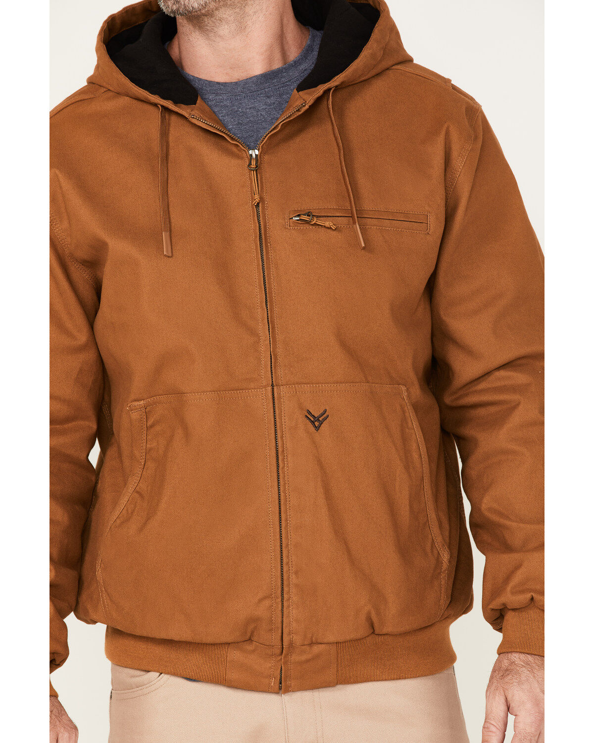 Hawx Men's Pro Hooded Bomber Jacket