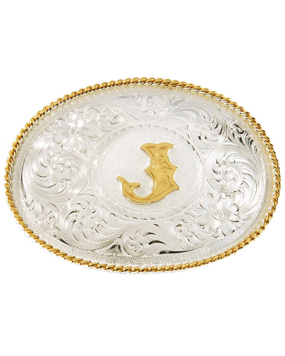 Montana Silversmiths Initial J Western Buckle