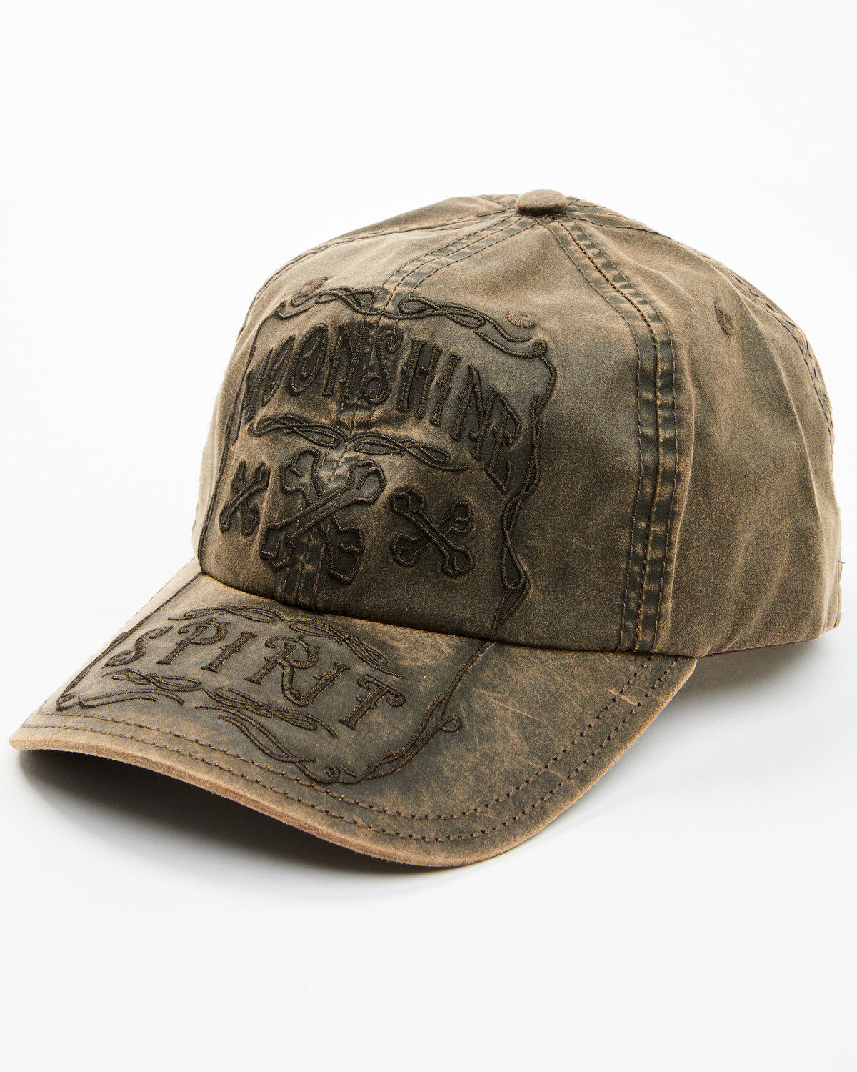 Moonshine Spirit Men's Waylon Oil Cloth Baseball Cap