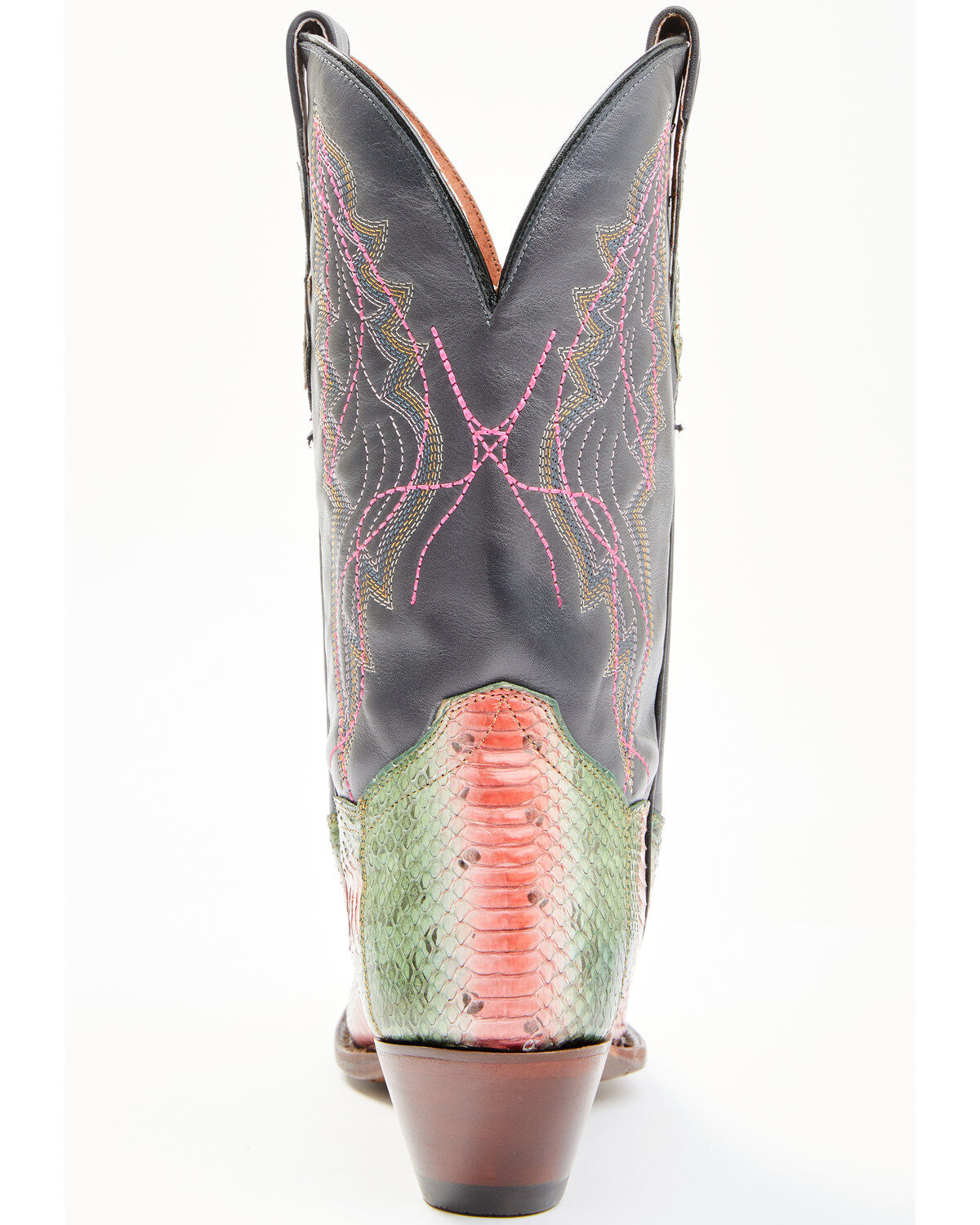 Dan Post Women's Exotic Watersnake Skin Western Boots - Square Toe