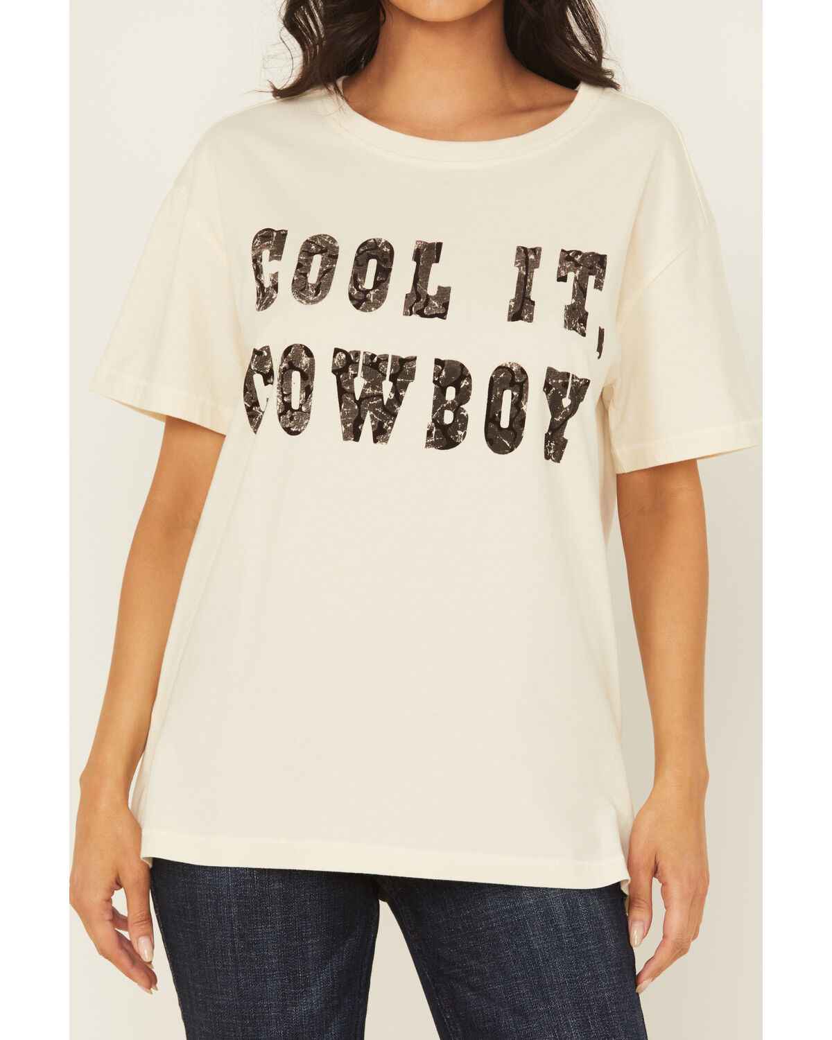 Shyanne Women's Cool It Cowboy Short Sleeve Graphic Tee