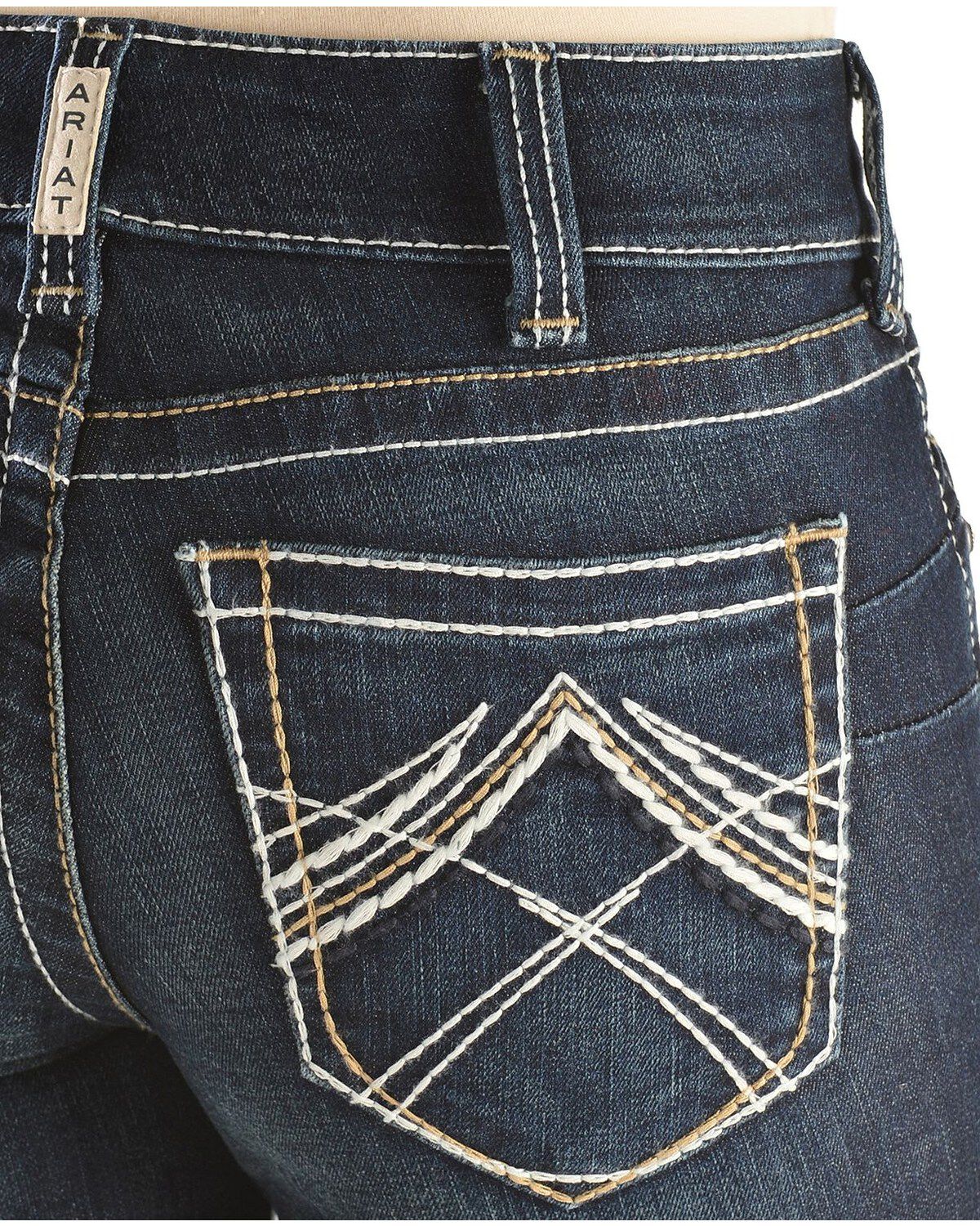 Ariat Women's Whipstitch Slim Bootcut Jeans