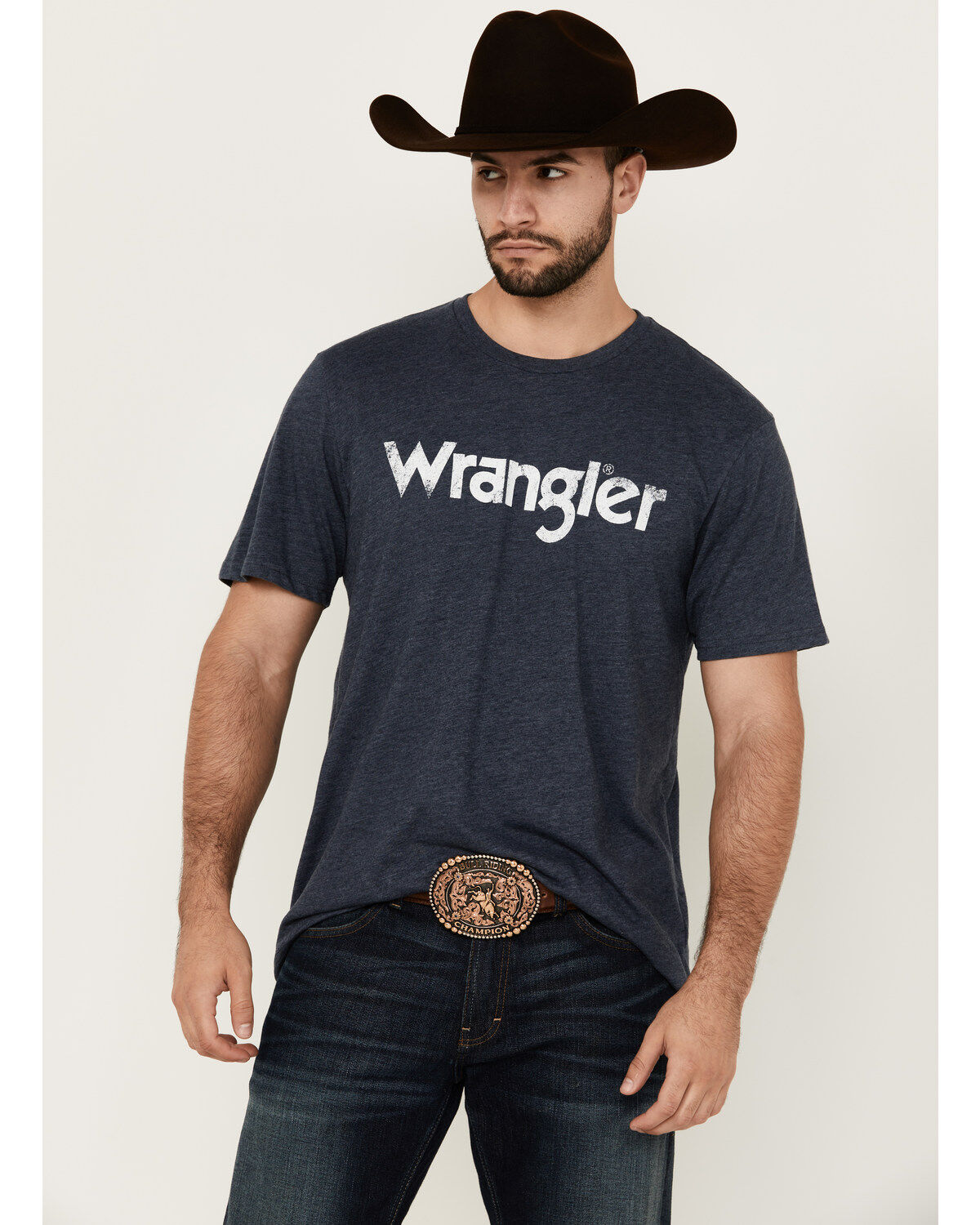 Wrangler Men's Logo Short Sleeve Graphic T-Shirt