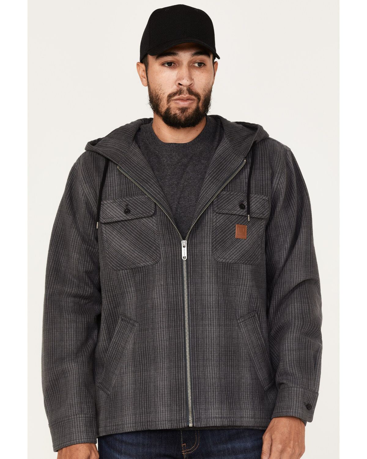 Brixton Men's Coastal Hooded Jacket