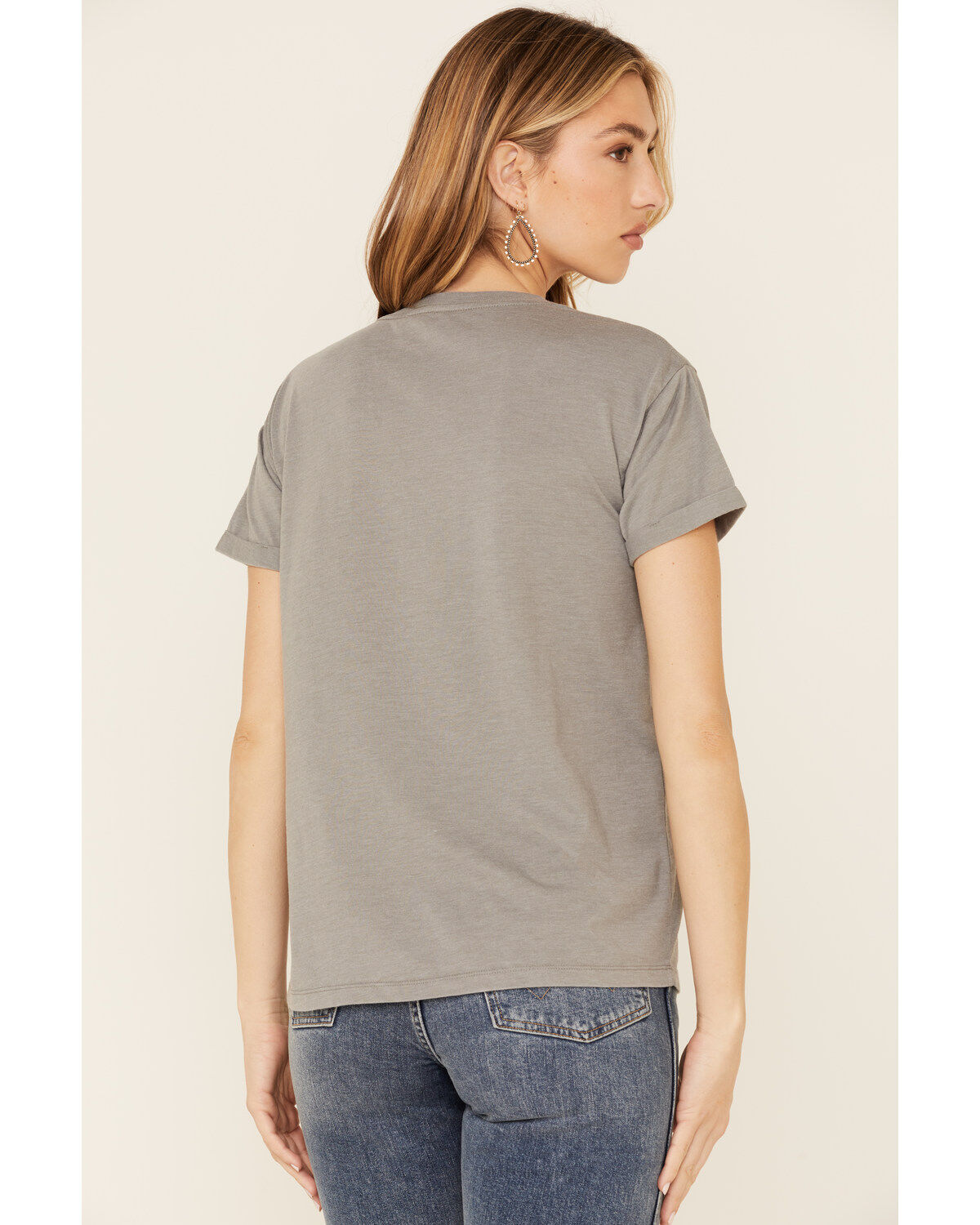 White Crow Women's This Country Needs More Cowboys Graphic Short Sleeve Tee