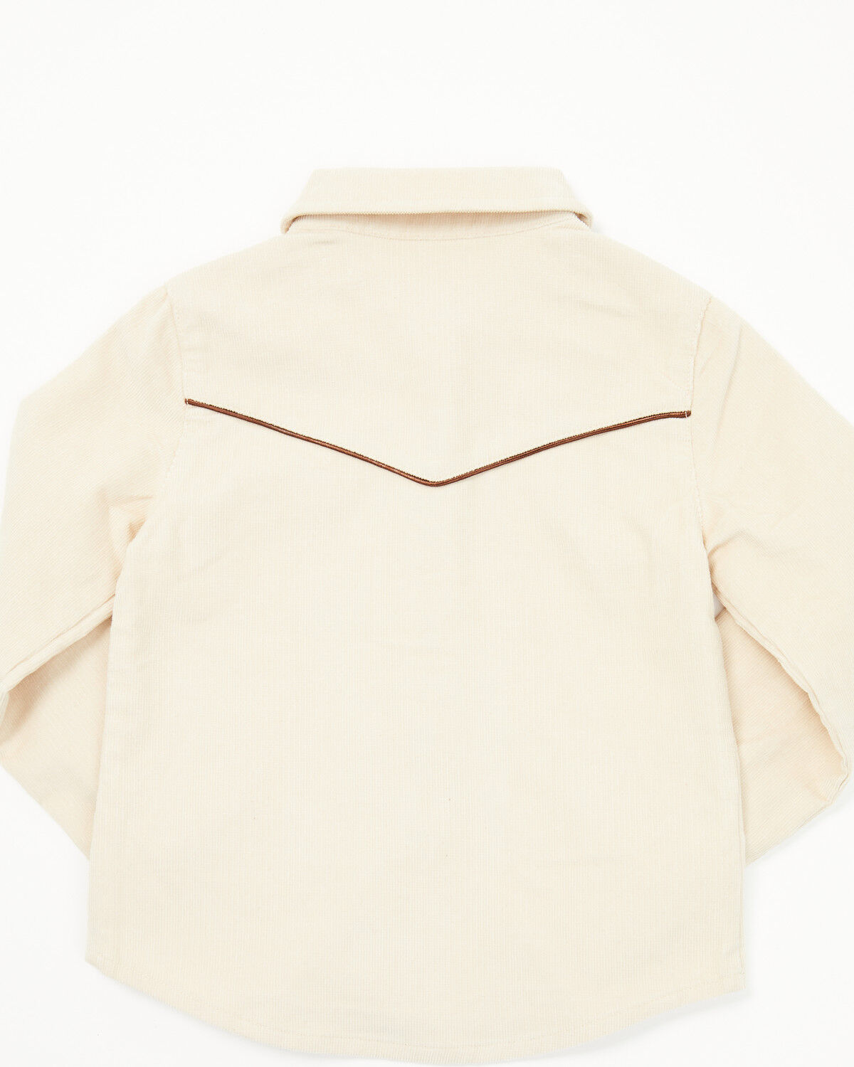 Shyanne Toddler Girls' Corduroy Long Sleeve Pearl Snap Western Shirt