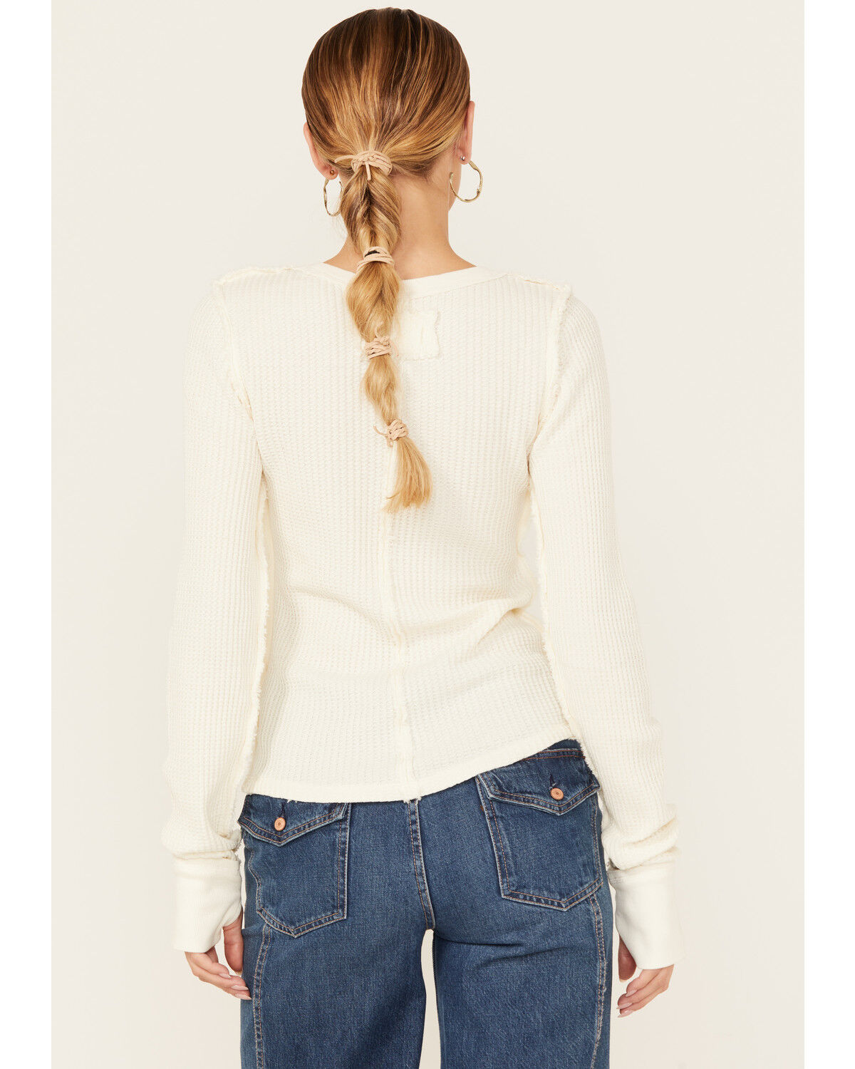 Free People Women's Lucky Locket Long Sleeve Graphic Tee