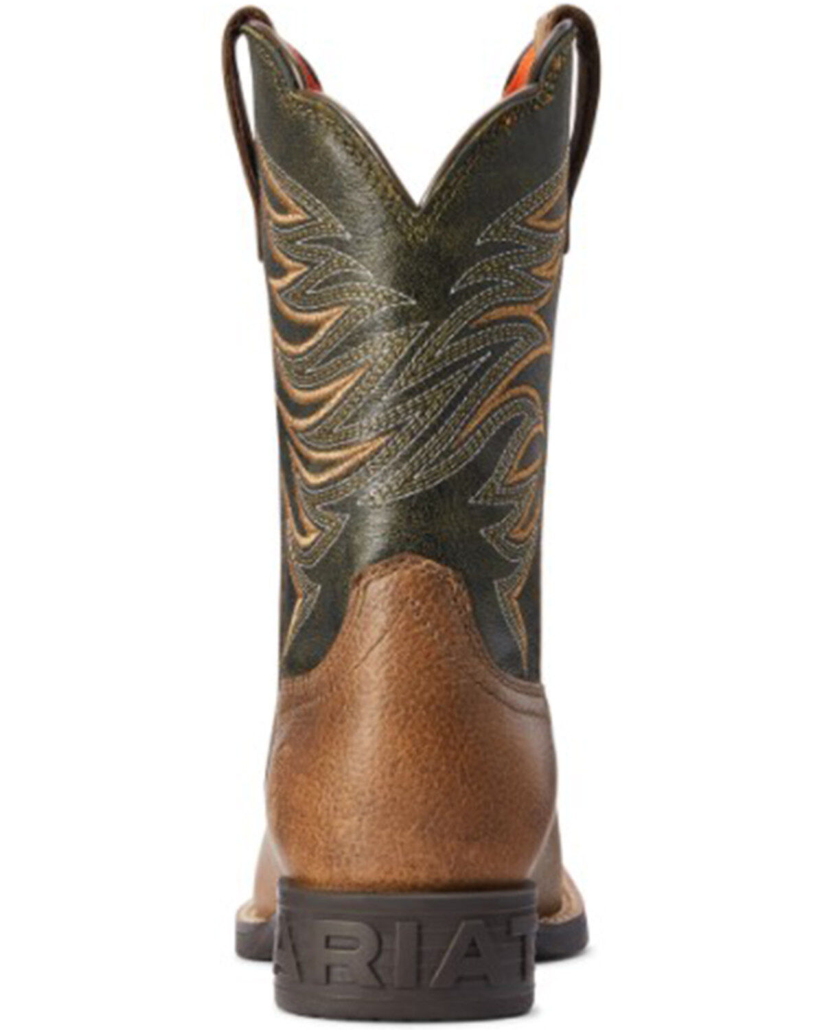 Ariat Boys' Firecatcher Alflafa Western Boots - Broad Square Toe