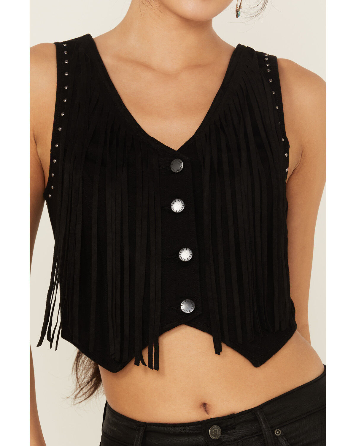 Idyllwind Women's Fringe Denim Bustier