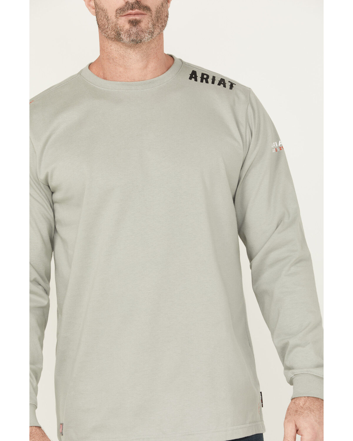 Ariat Men's FR Work Hard Live Free Short Sleeve Pocket Work Shirt