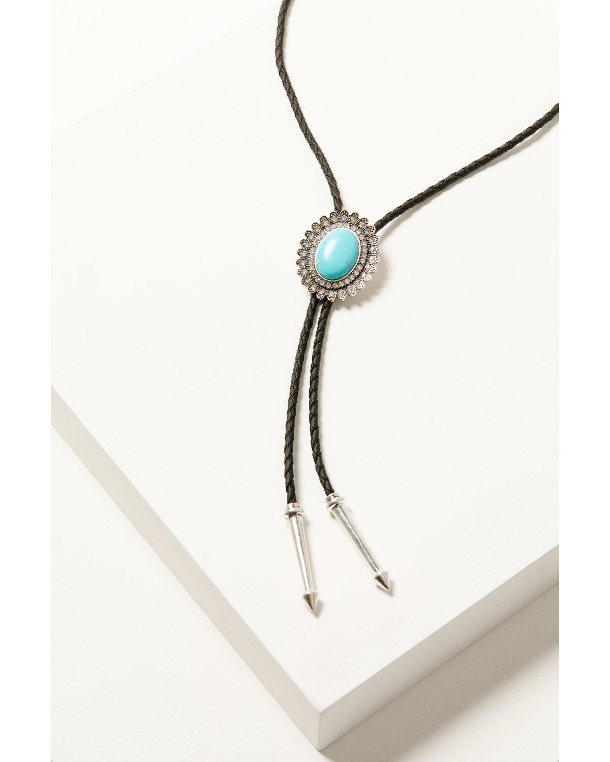 Shyanne Women's Rhinestone Concho Bolo Tie