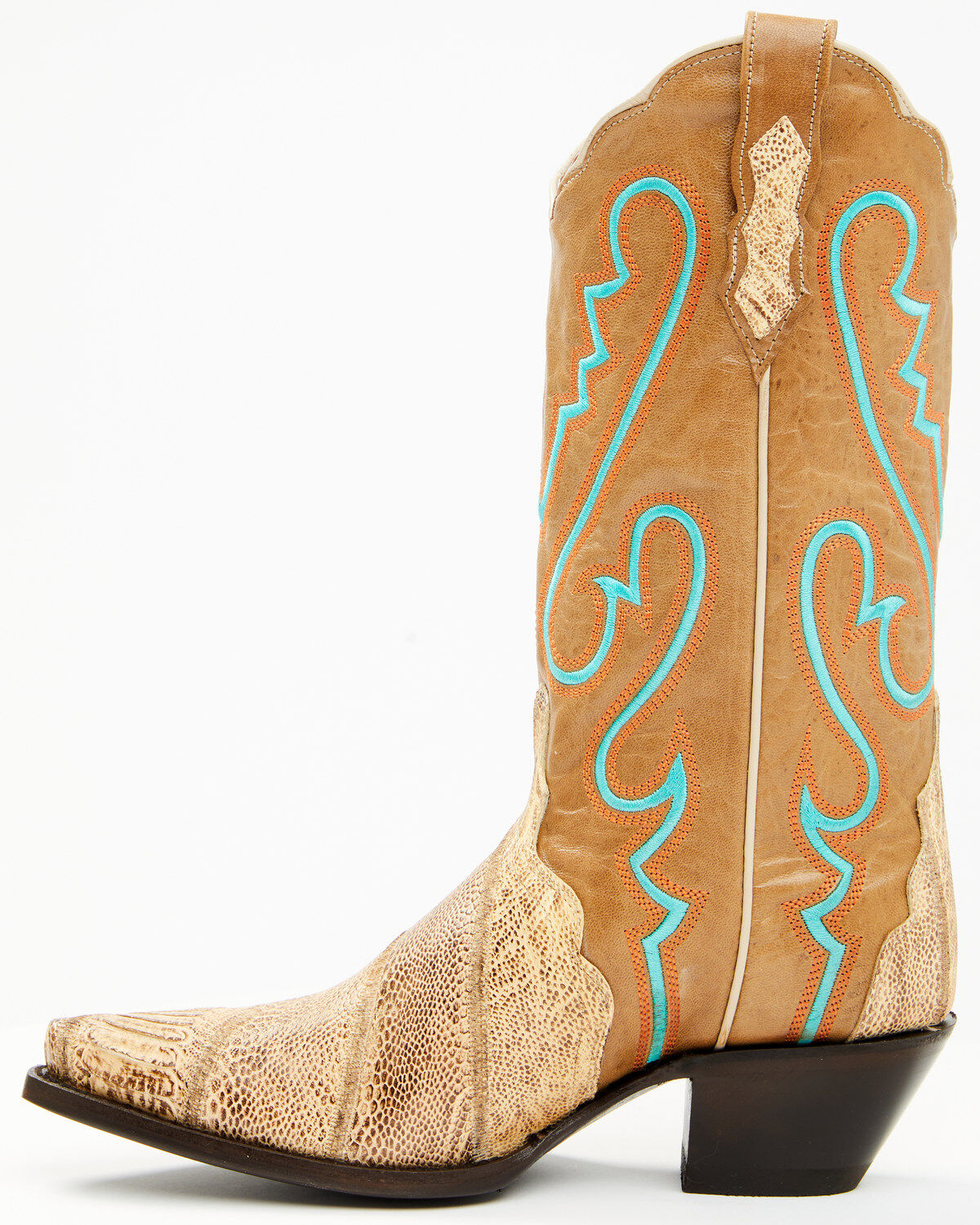 Dan Post Women's Exotic Ostrich Leg Western Boots - Snip Toe