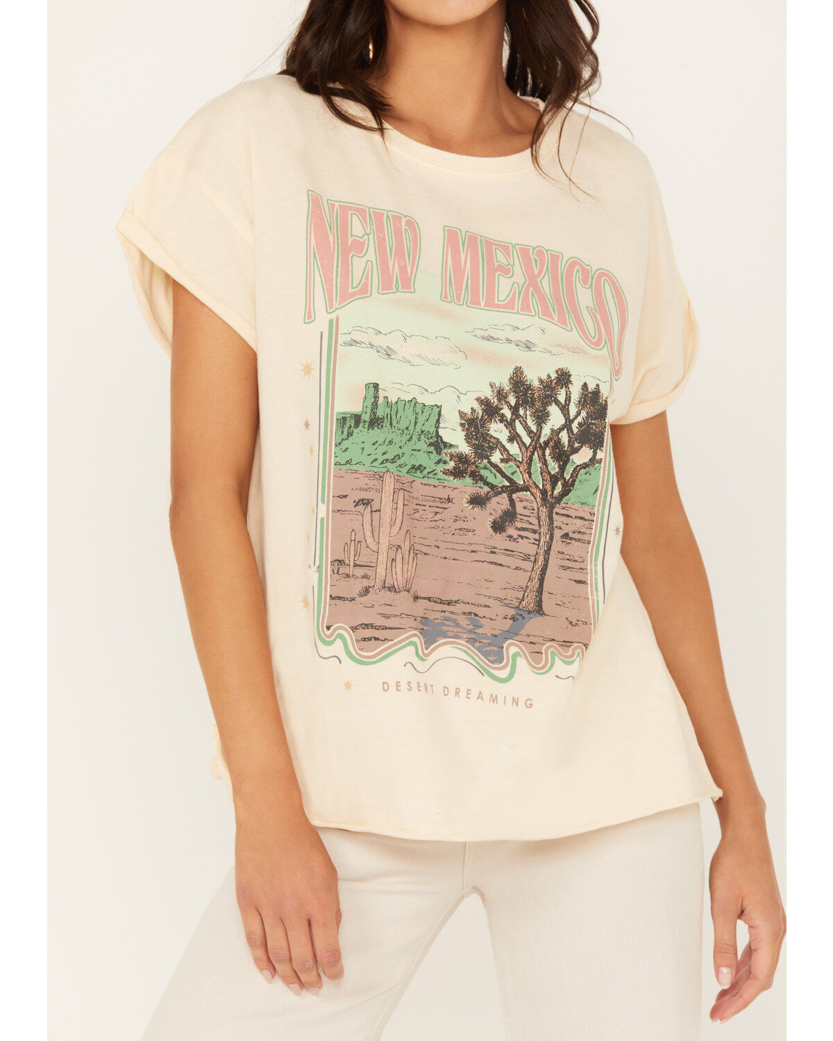 Cleo + Wolf Women's New Mexico Short Sleeve Graphic Tee