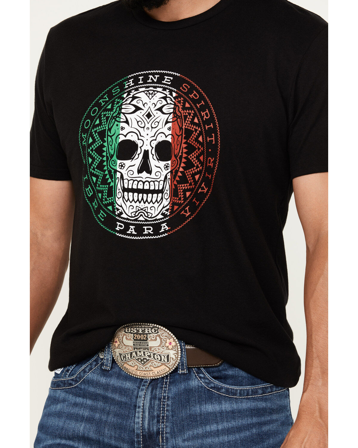 Moonshine Spirit Men's Libre Short Sleeve Graphic T-Shirt