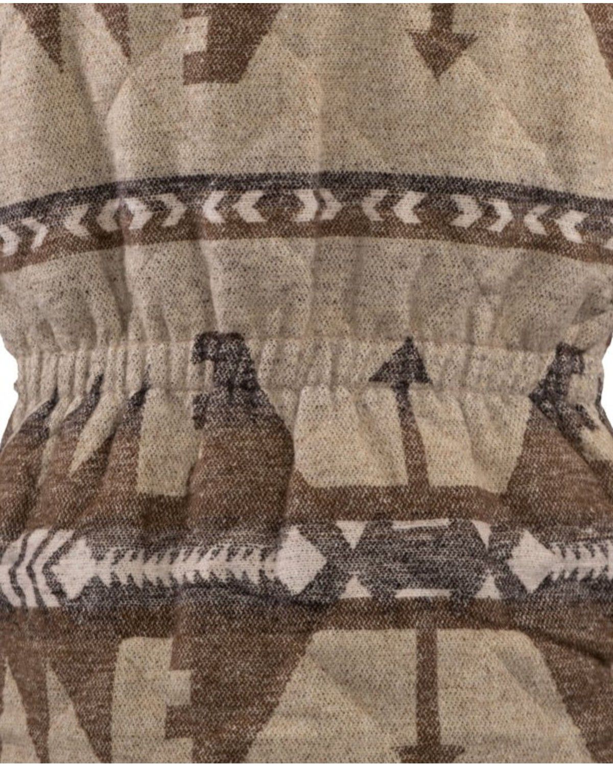 Outback Trading Co Women's Rosalie Southwestern Print Zip-Up Vest - Plus