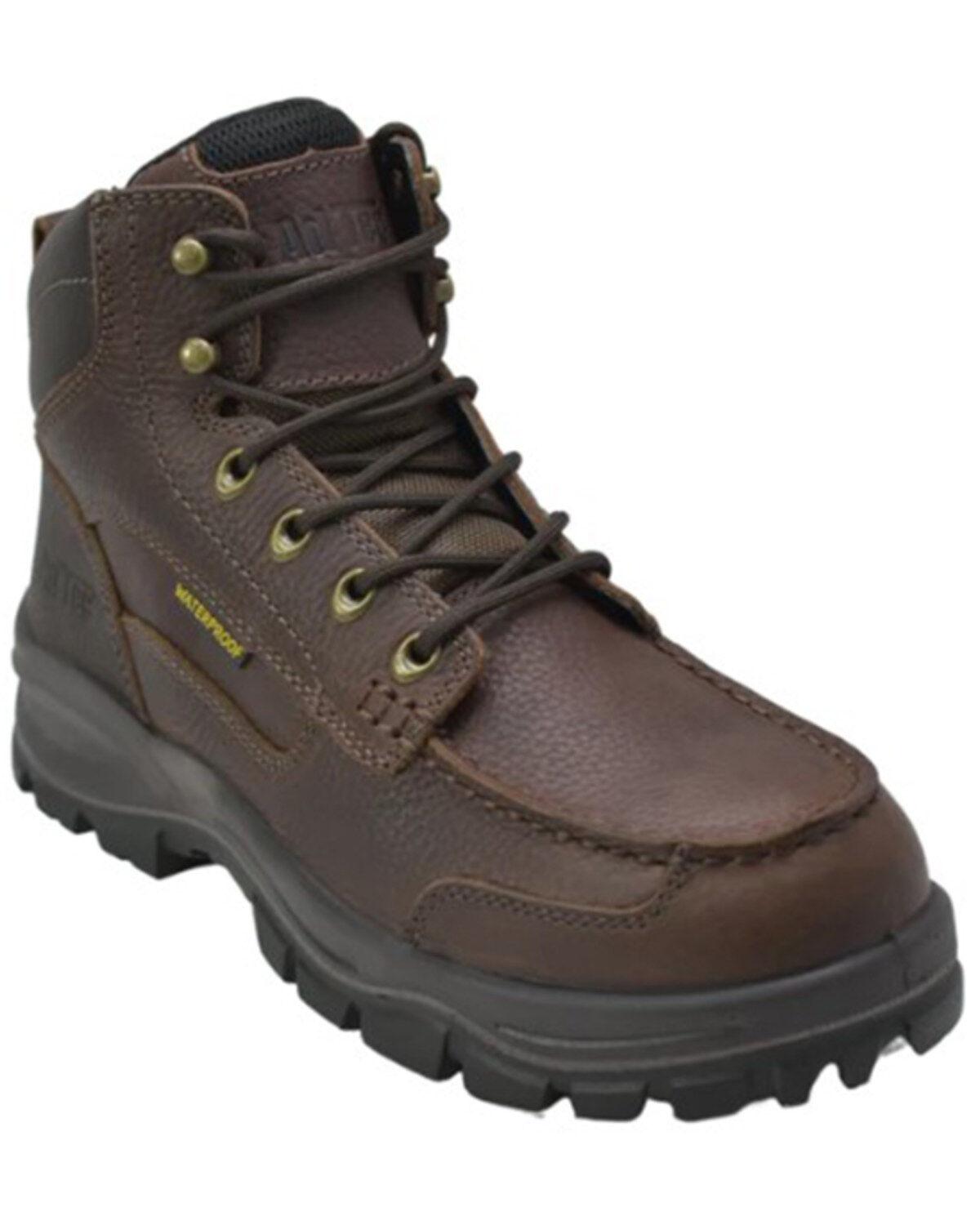AdTec Men's 6" Waterproof Work Boots - Moc Toe