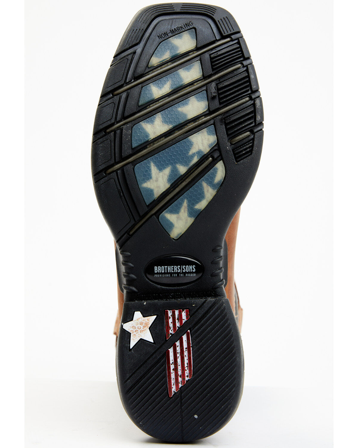 Brothers and Sons Men's Xero Gravity Lite Western Performance Boots - Broad Square Toe