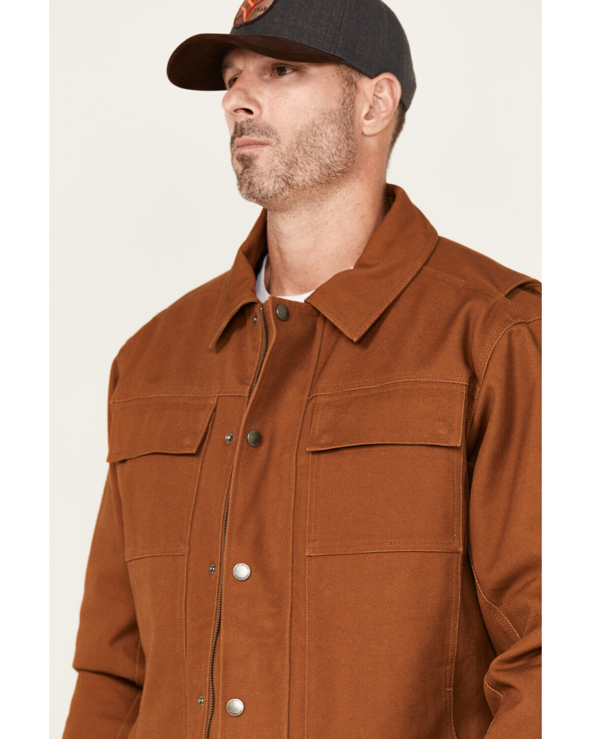 Lucky Brand Workwear Men's Chore Insulated Canvas Work Jacket