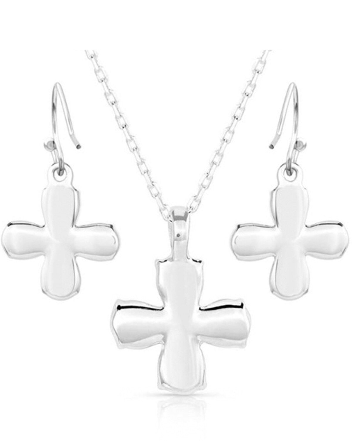 Montana Silversmiths Women's Wildflower Turquoise Jewelry Set - 2 Piece