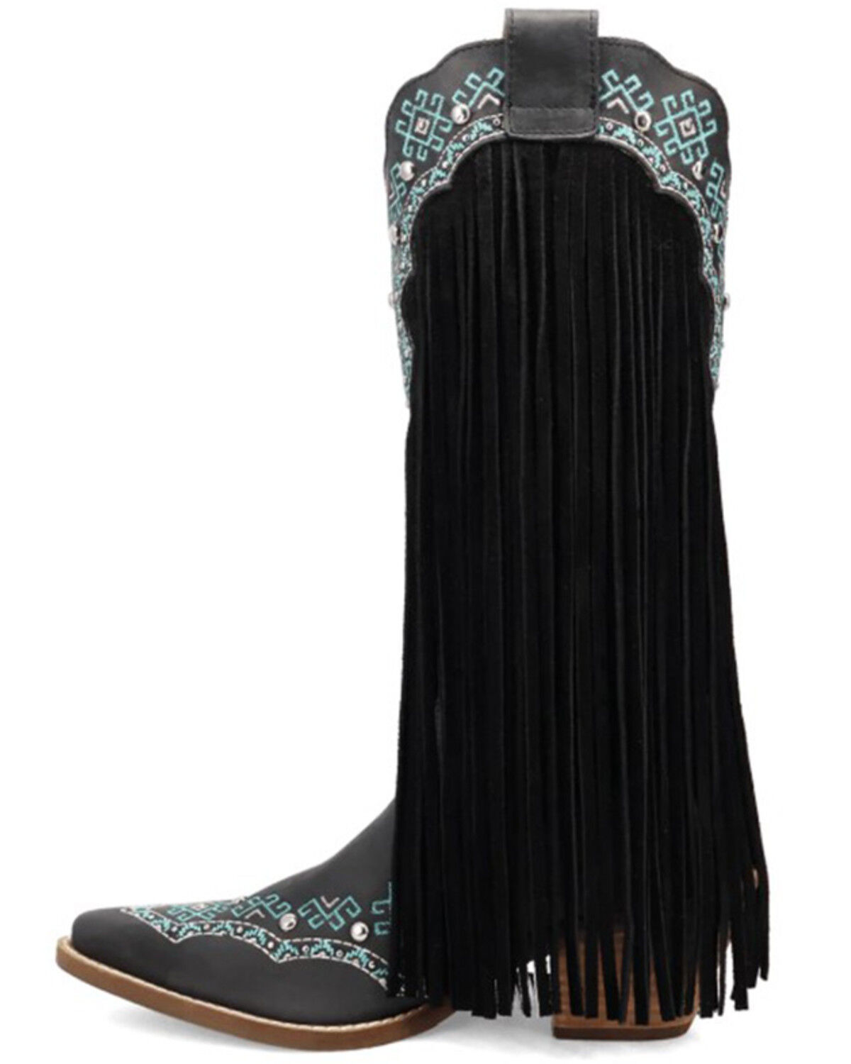 Dingo Women's Tequila Sunrise Fringe Western Boots - Snip Toe
