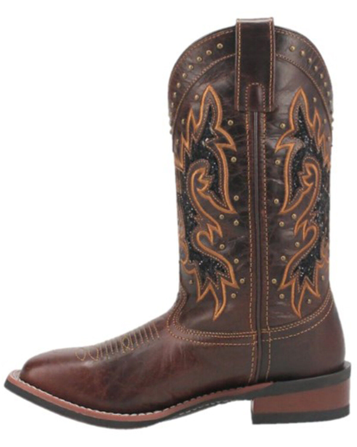 Laredo Women's Lockhart Studded Performance Western Boots - Broad Square Toe