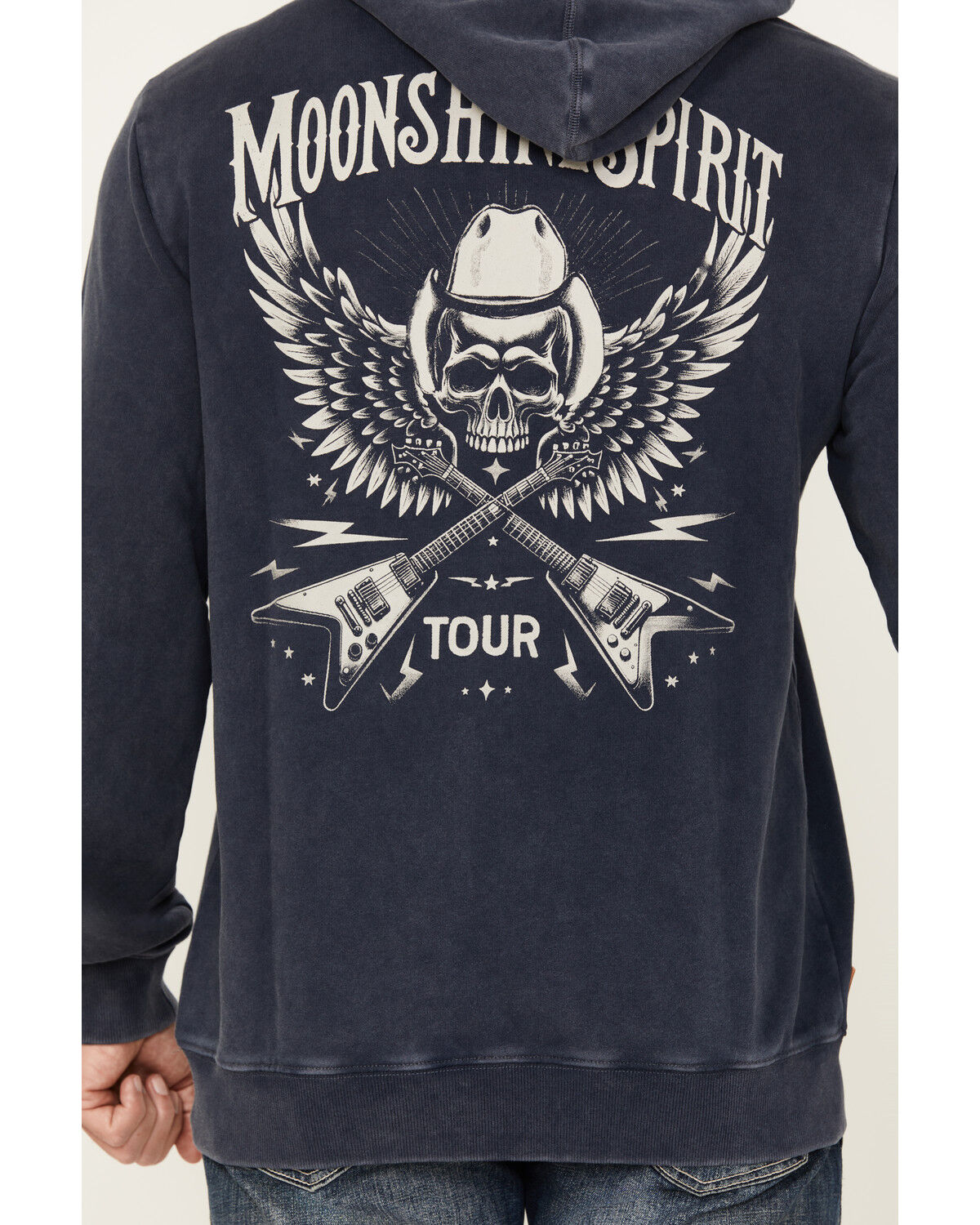 Moonshine Spirit Men's Washed Away Hooded Sweatshirt