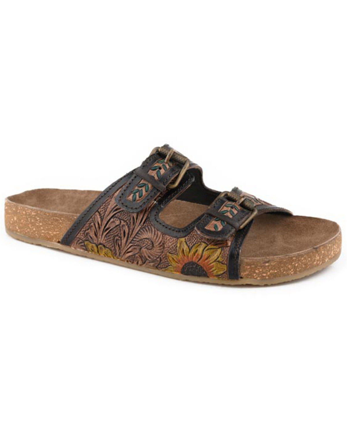 Roper Women's Desiree Tooled Sandals