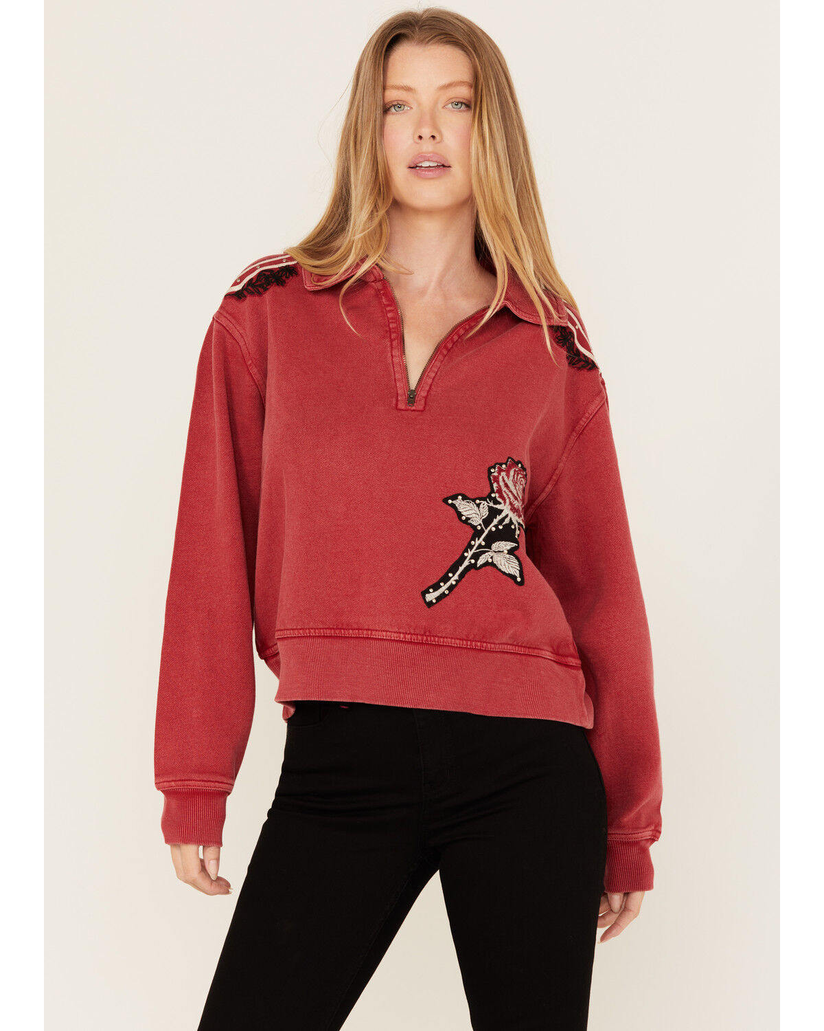 Idyllwind Women's Creek 1/4 Zip Sweatshirt Pullover