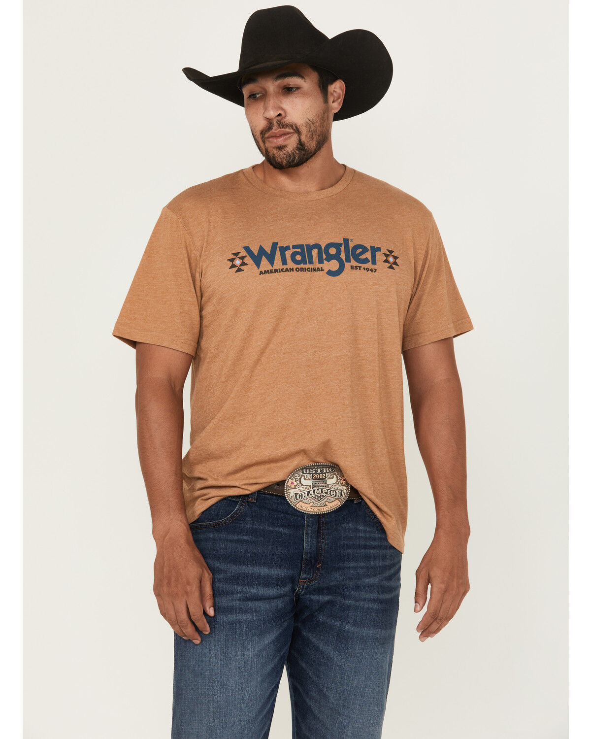 Wrangler Men's Logo Short Sleeve Graphic T-Shirt