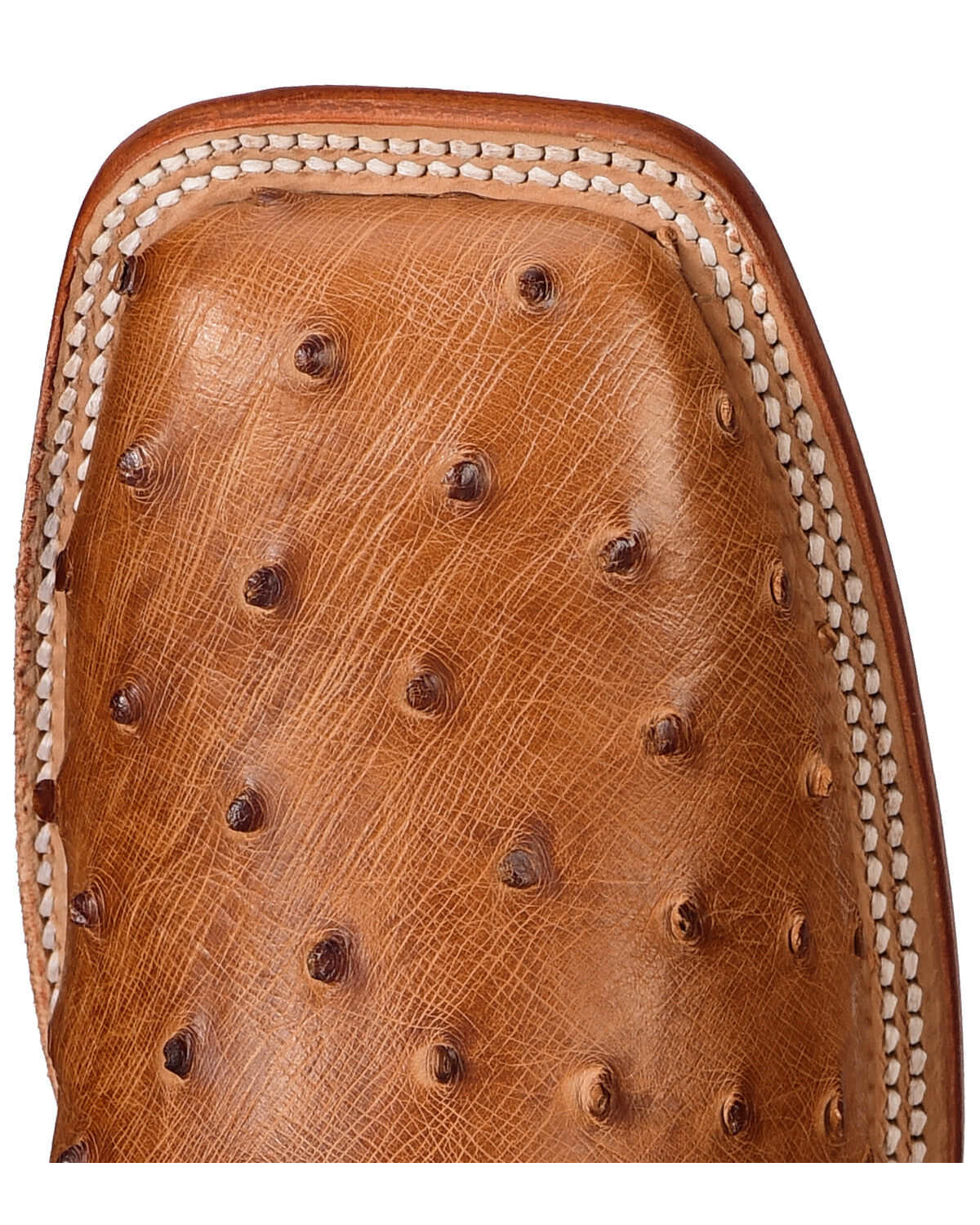 Justin Men's Full Quill Ostrich Western Boots