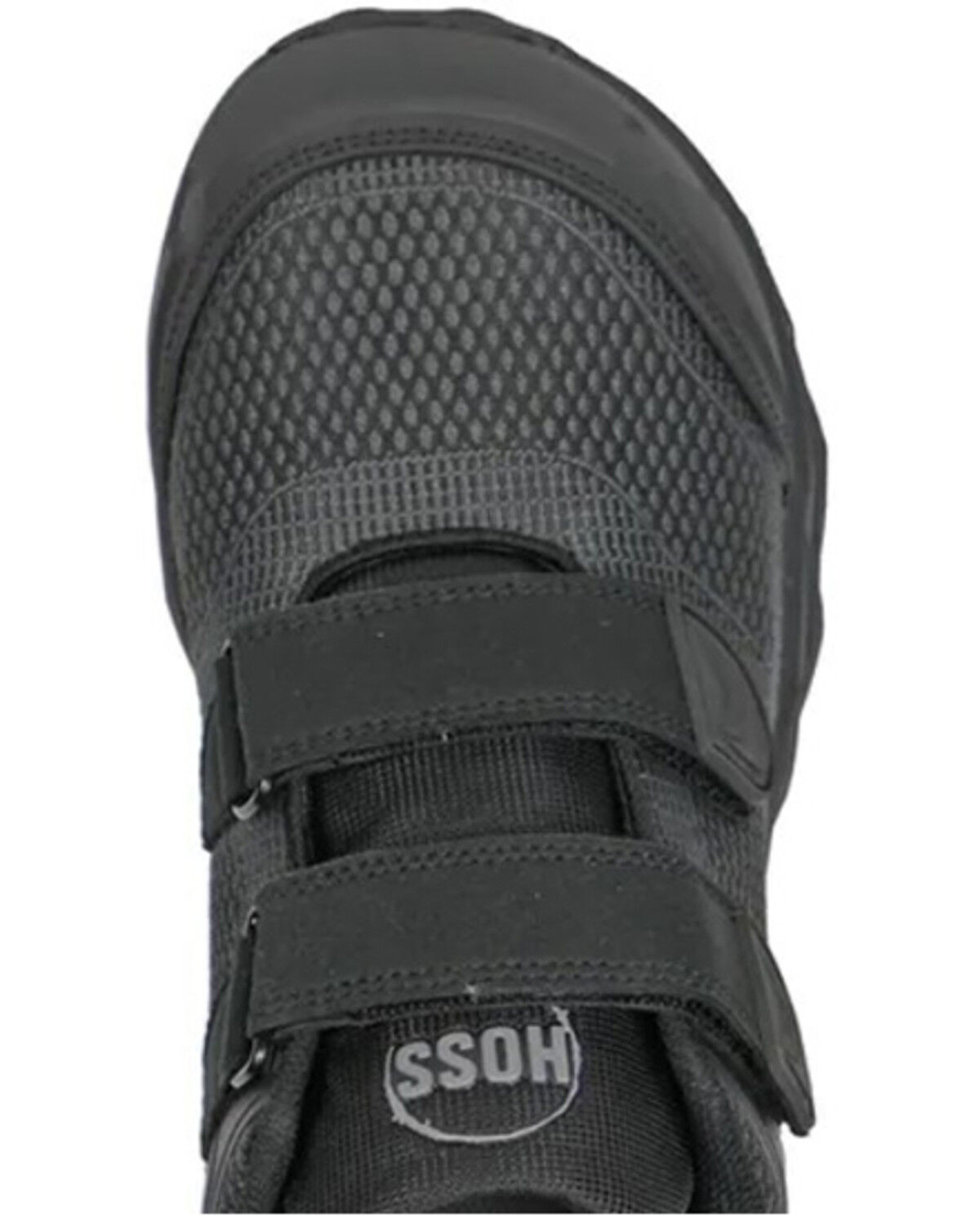 Hoss Men's Buster Low Velcro Waterproof Slip Resistant Work Shoes - Carbon Nano Toe