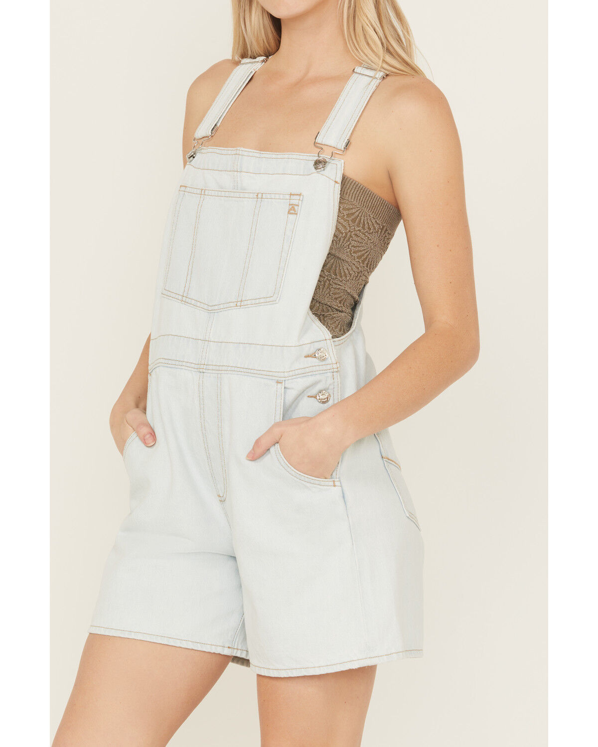 Ariat Women's Ophelia Light Wash Shortalls