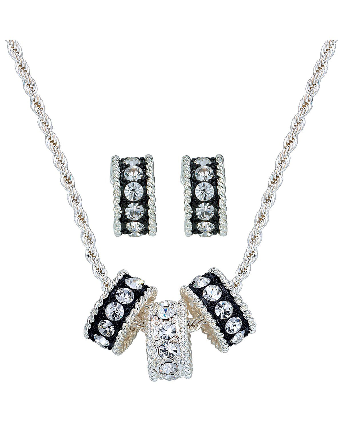 Montana Silversmiths Women's Tri-Eternity Jewelry Set